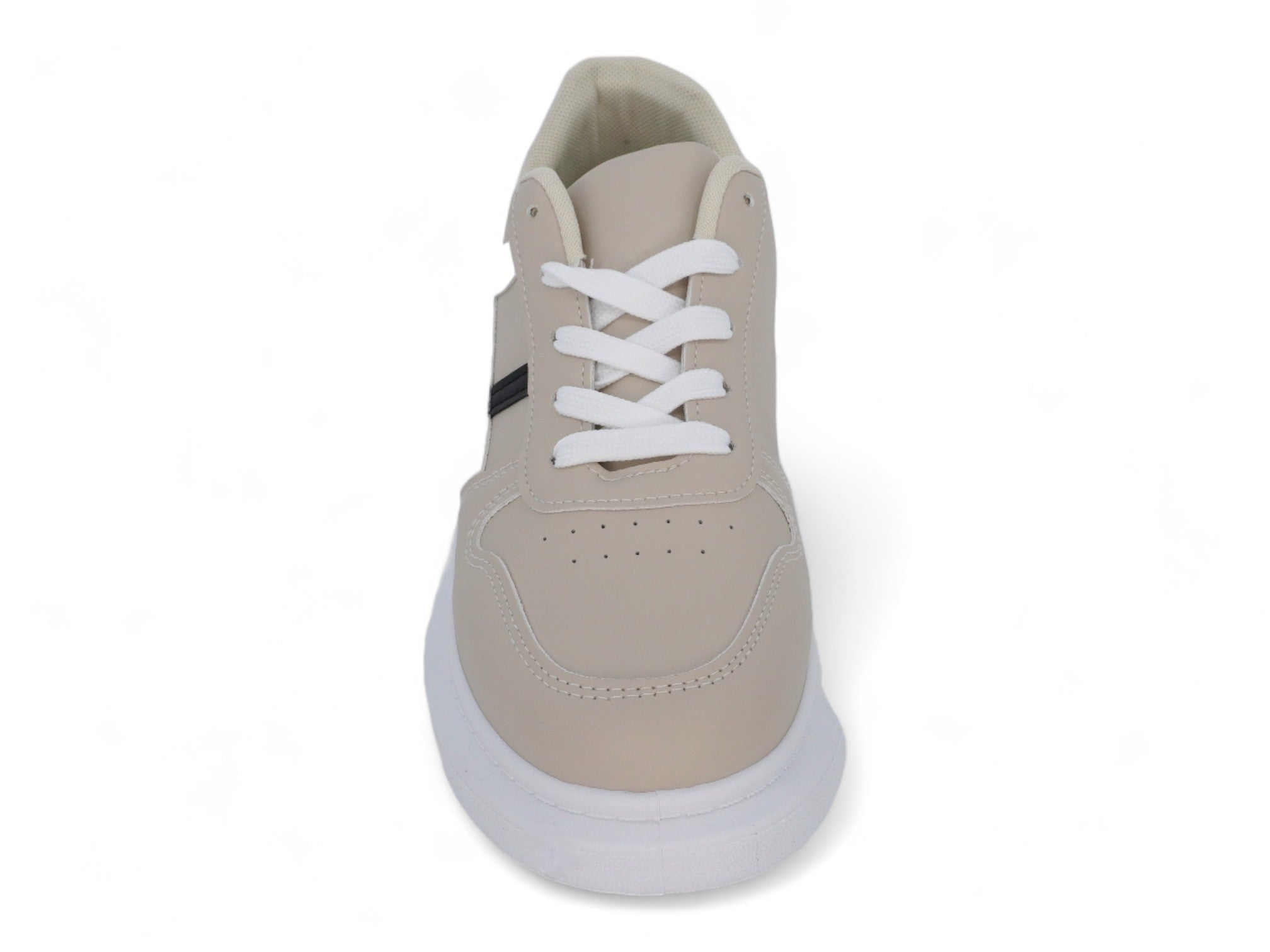 Men's Gray & Black & White Platform Sneaker