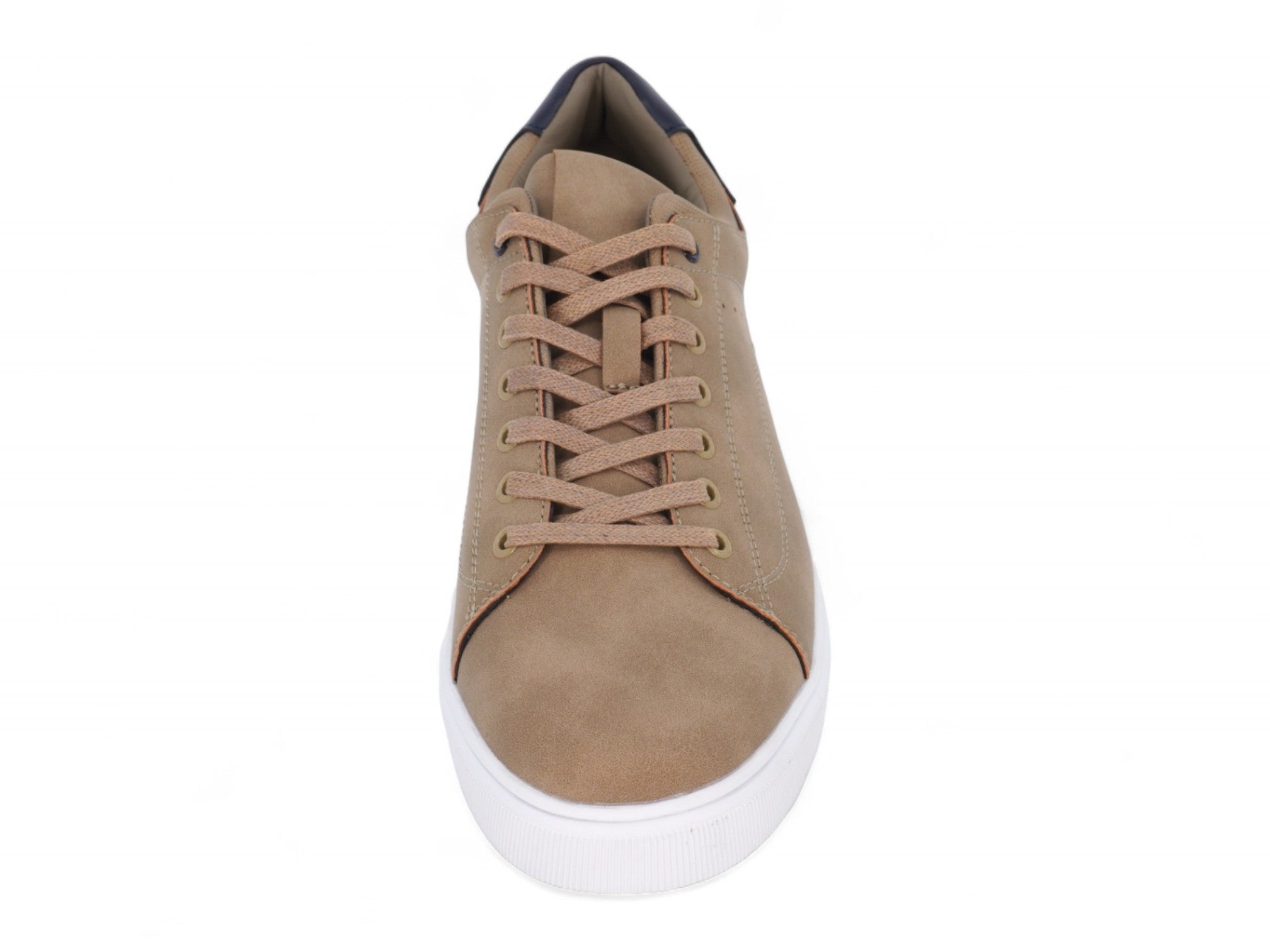 Men's Tan Vegan Leather Courtside Sneaker