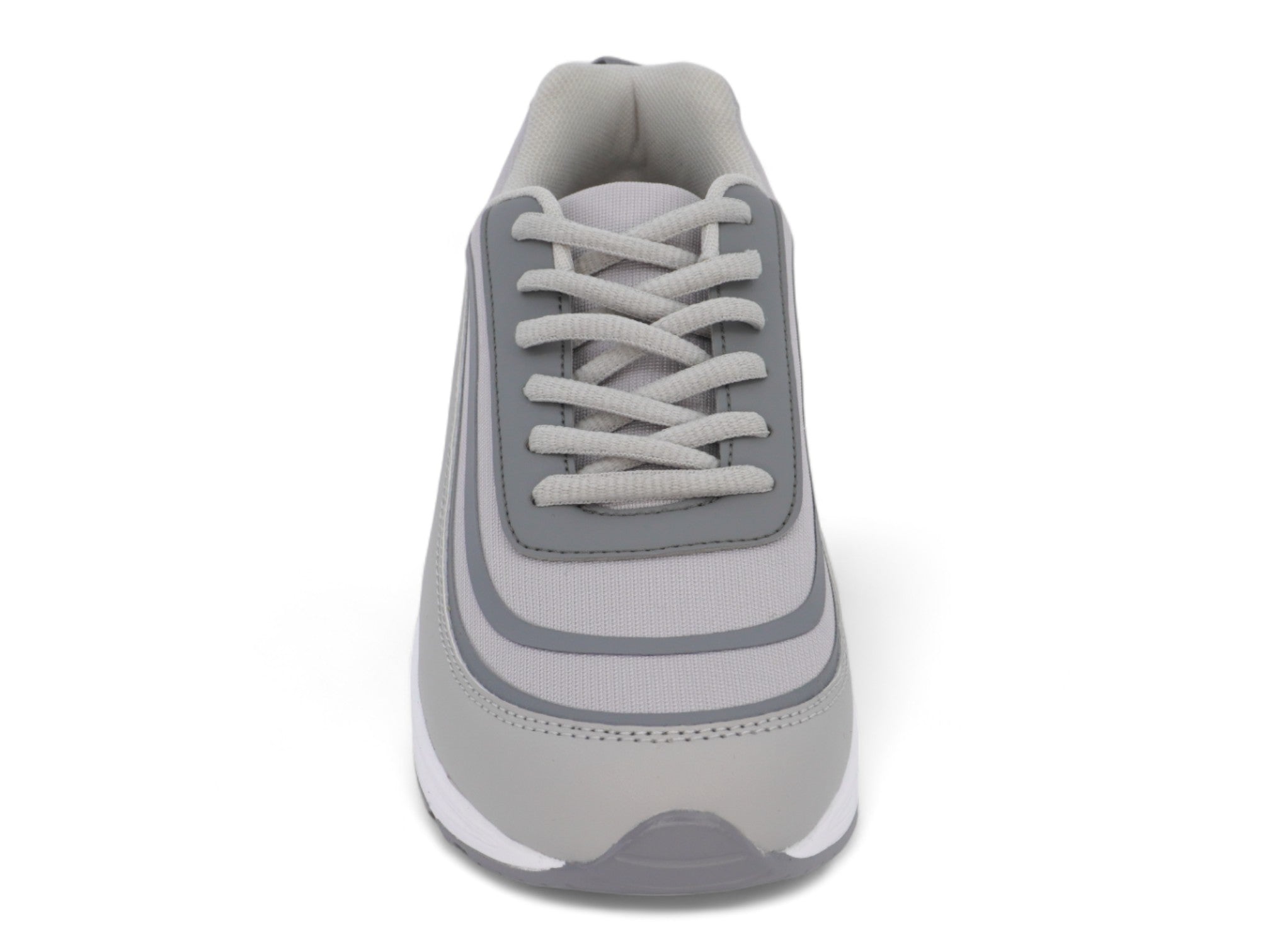 Men's Gray & White Bubble Sneakers