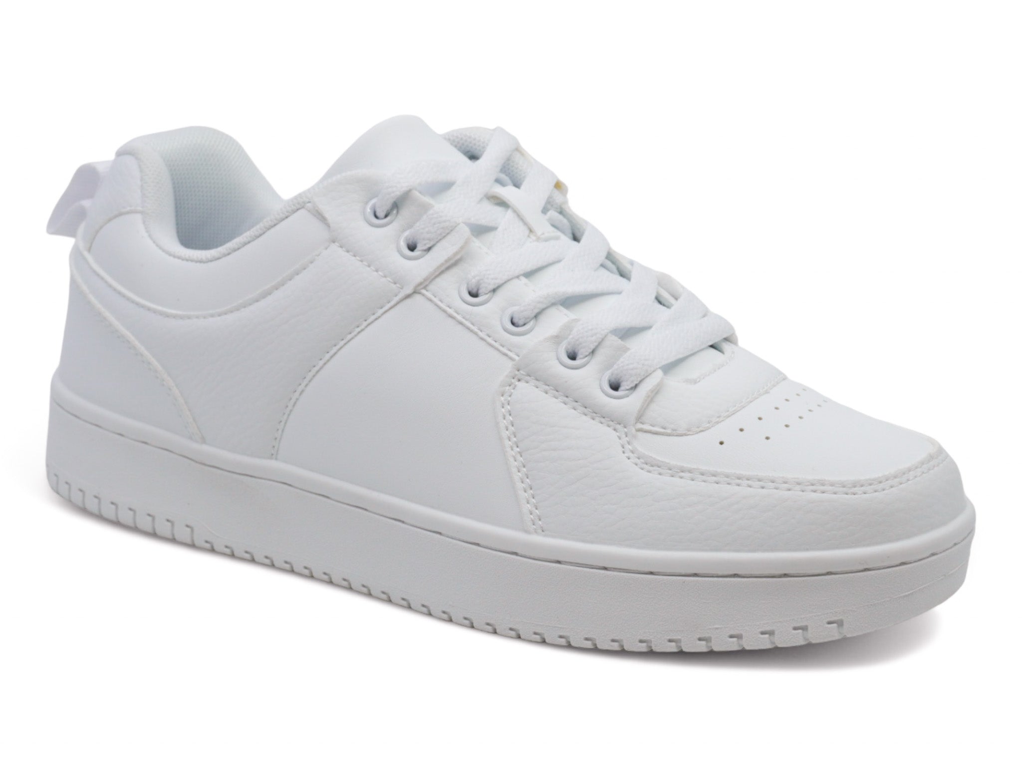 Men's White Low Top Sneaker