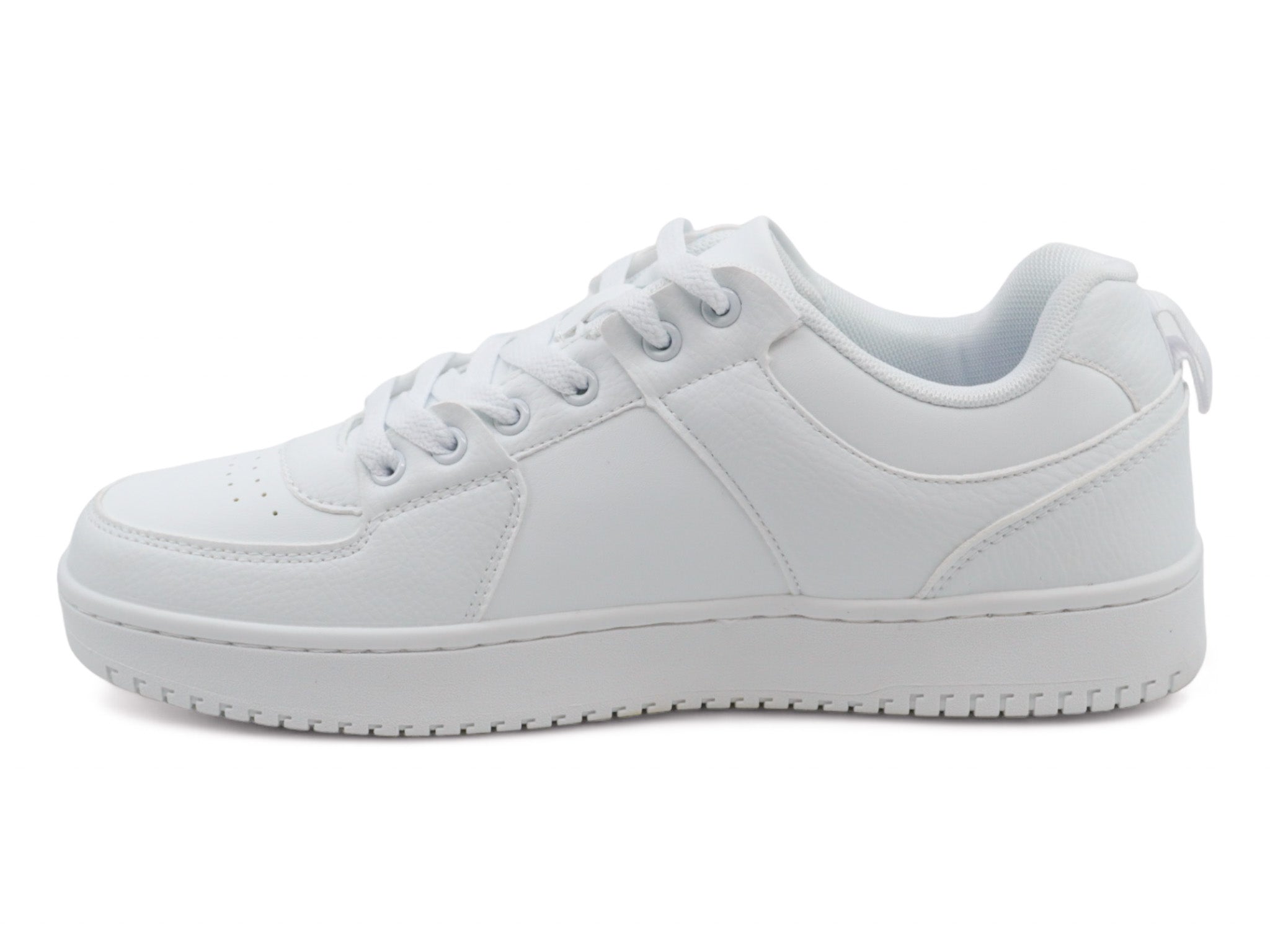 Men's White Low Top Sneaker