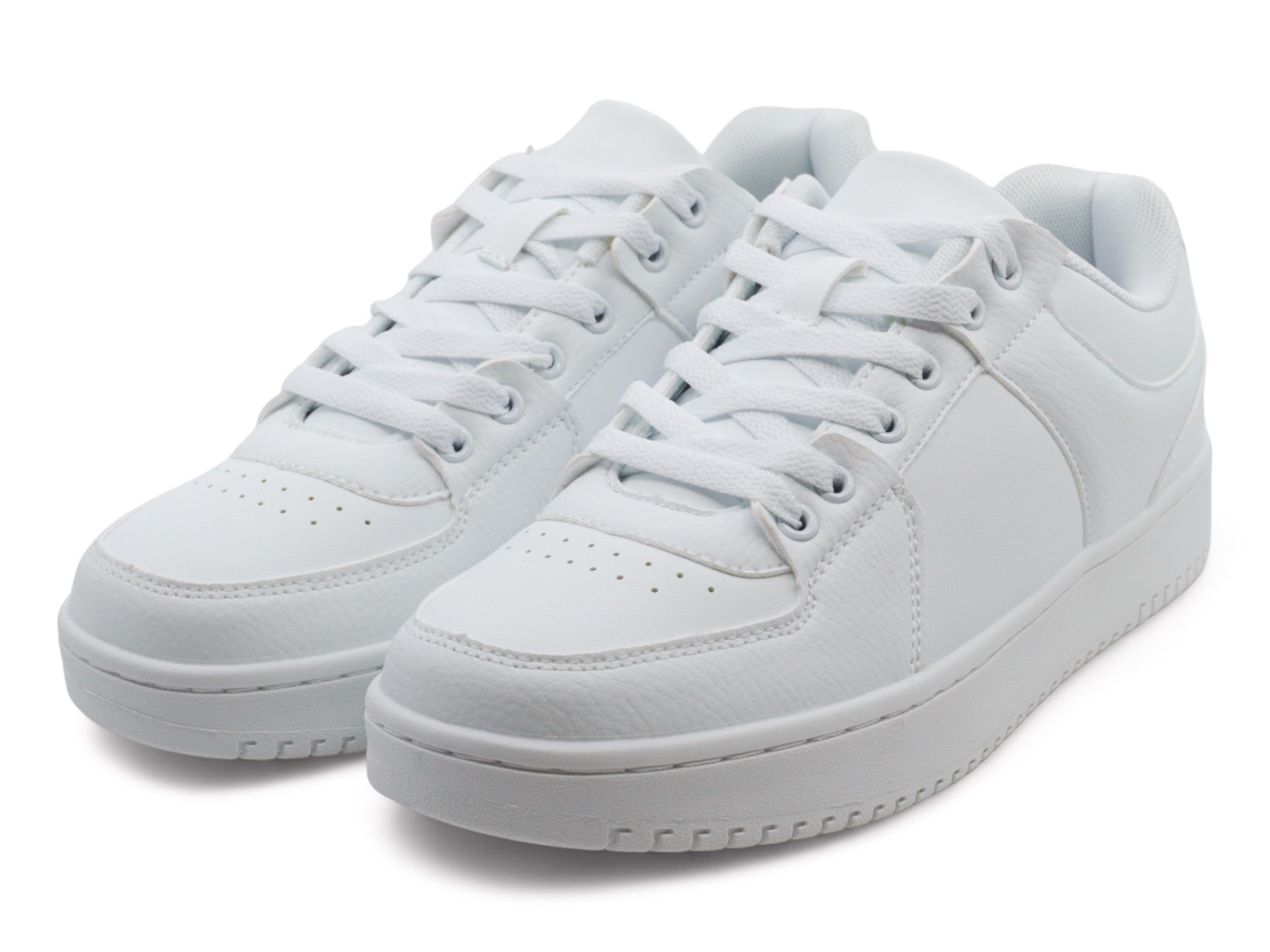Men's White Low Top Sneaker