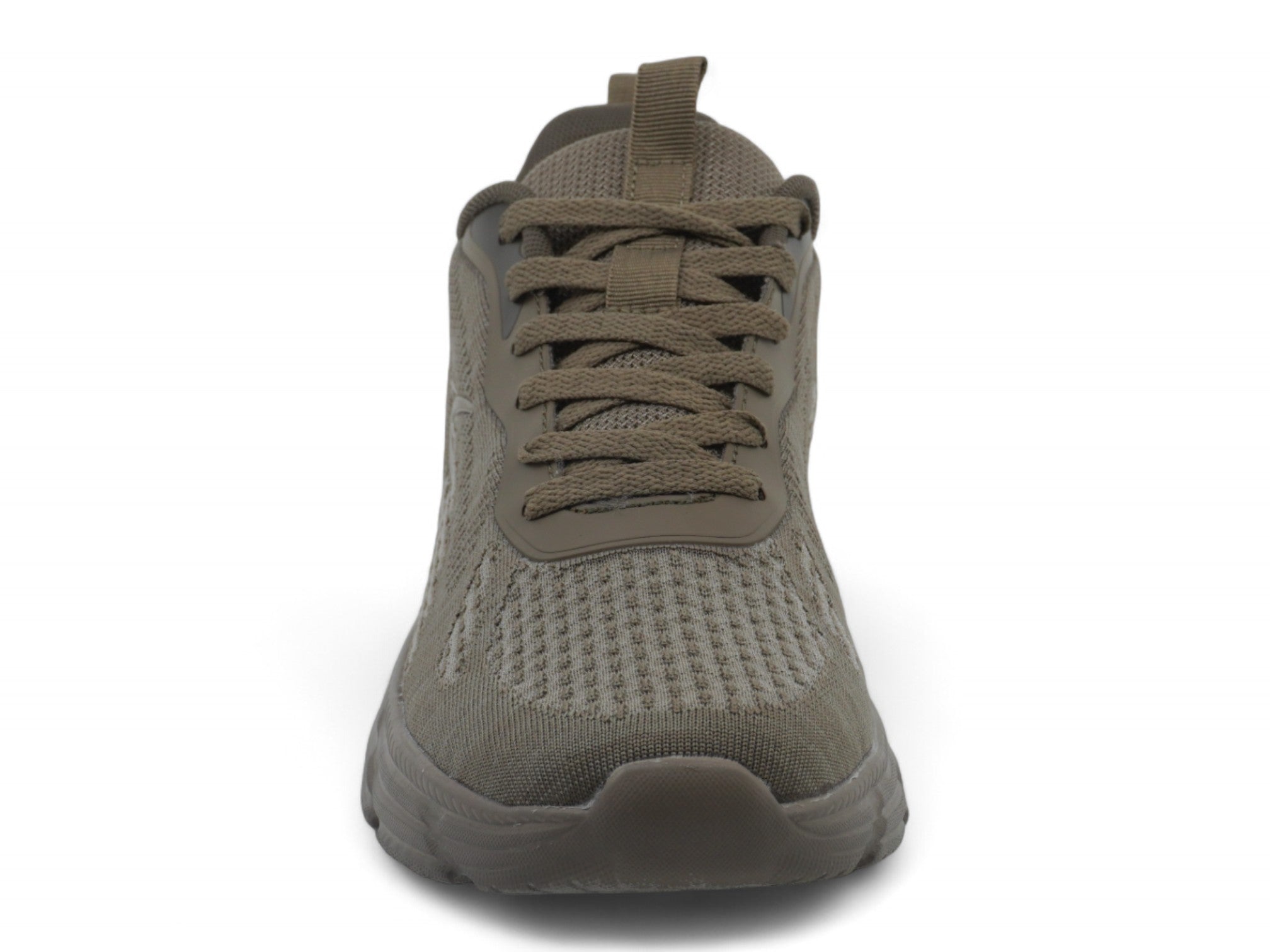 Men's Taupe Flyknit Athletic Sneaker