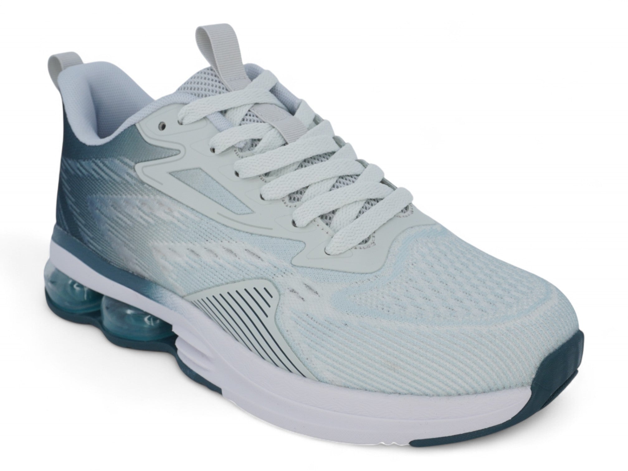 Men's Blue White Double Bubble Sneaker