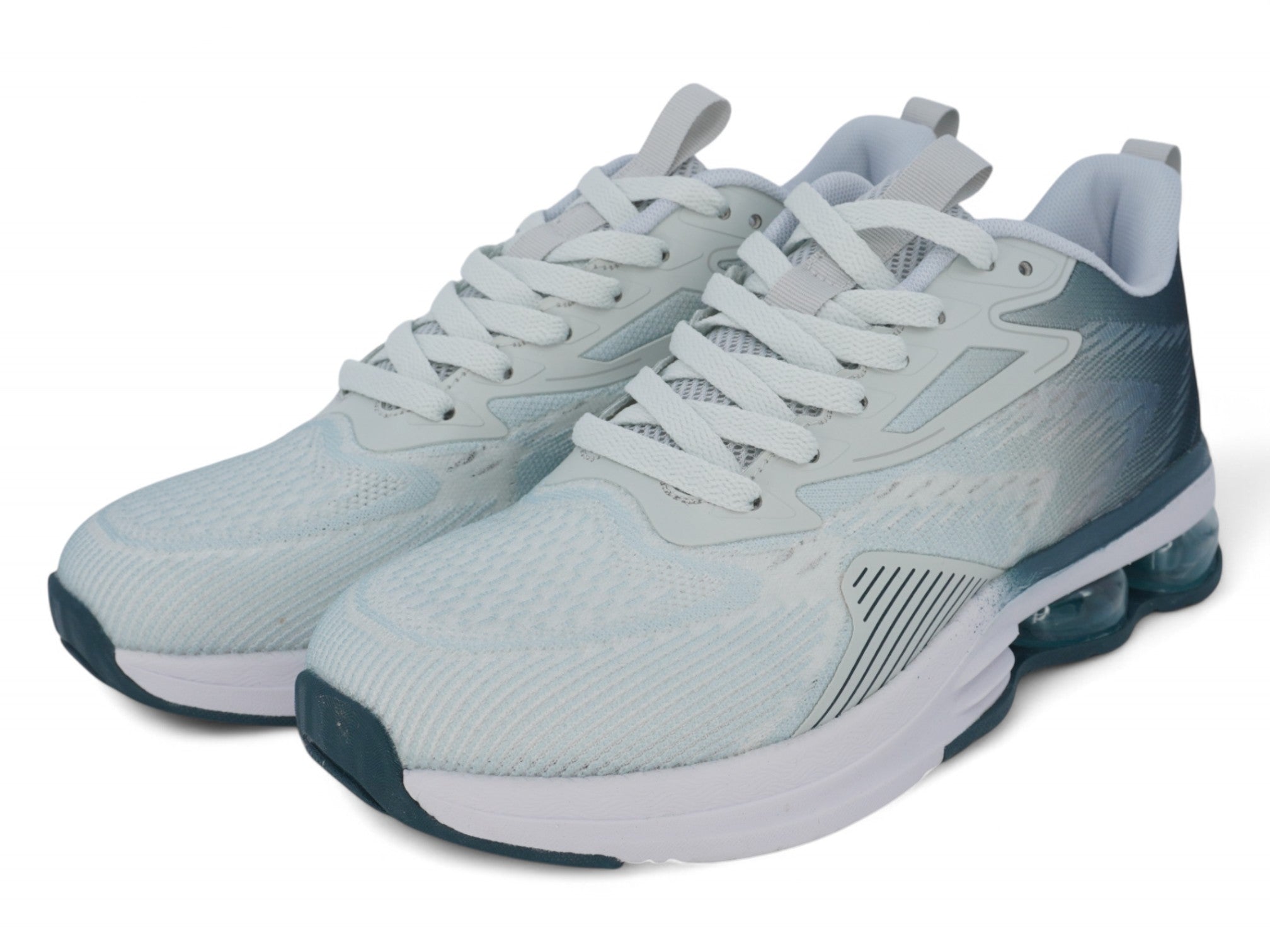 Men's Blue White Double Bubble Sneaker