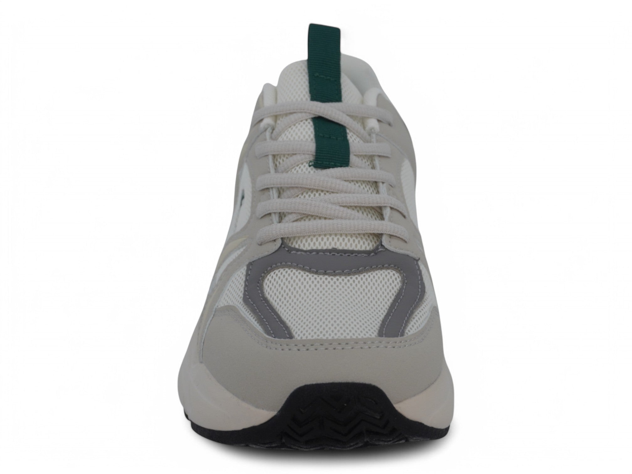 Men's Beige Green Flyknit Sneaker