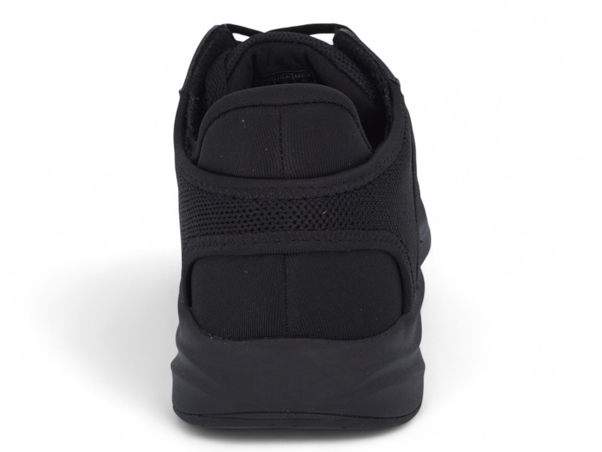 Men's Black Backwrap Sneaker