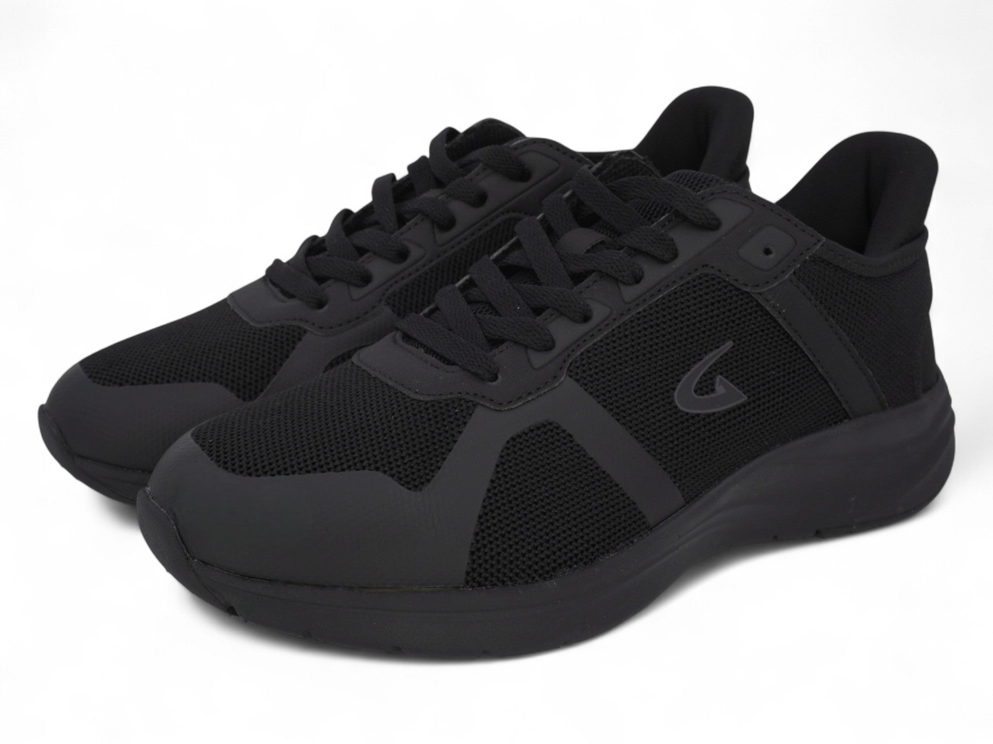 Men's Black Backwrap Sneaker