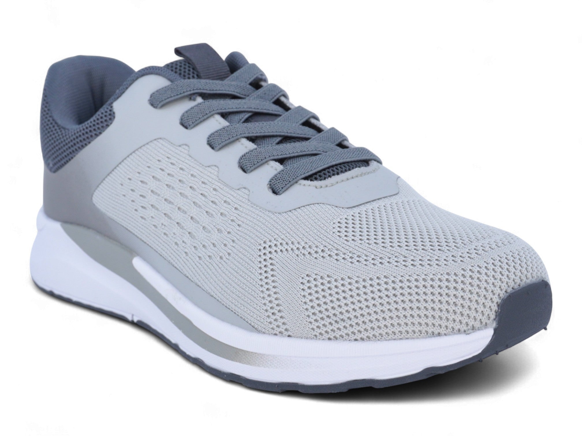 Men's White Gray Handsfree Sneaker