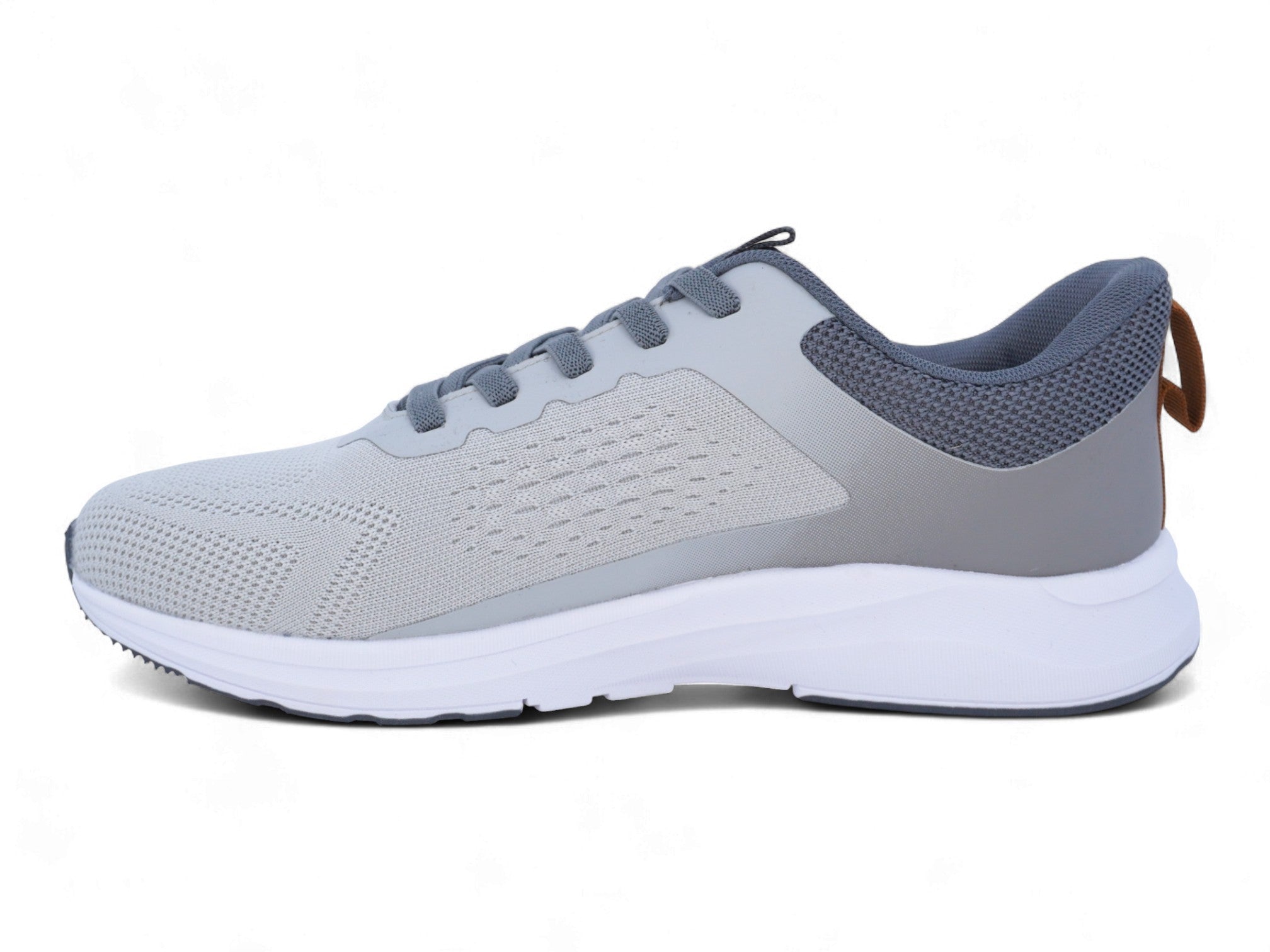 Men's White Gray Handsfree Sneaker