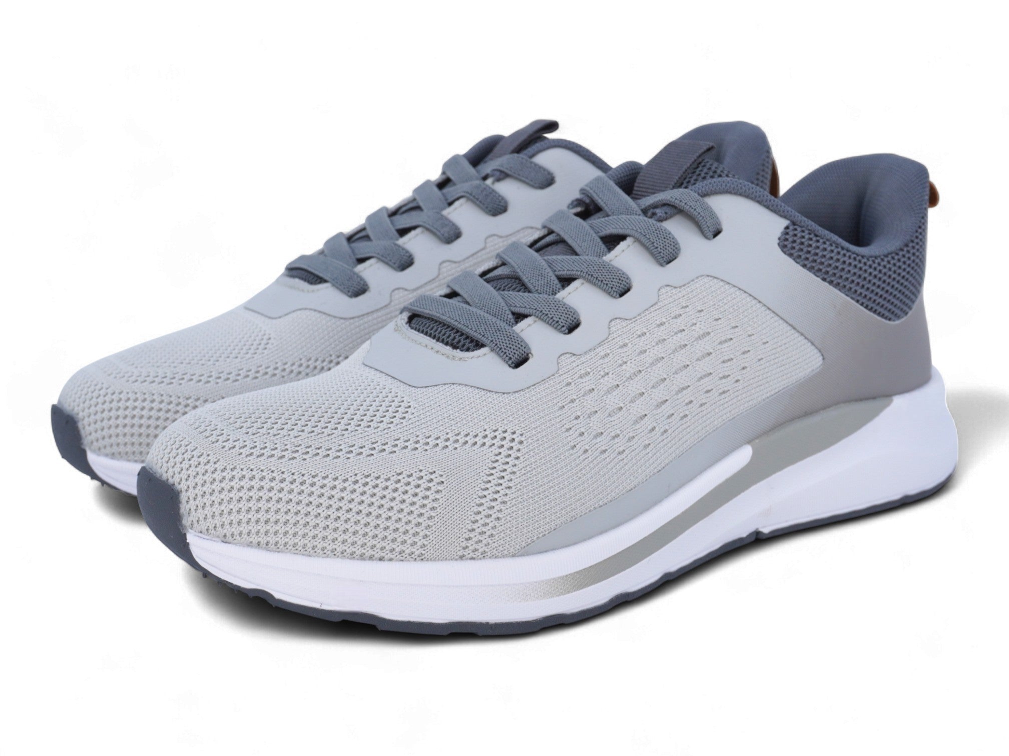 Men's White Gray Handsfree Sneaker