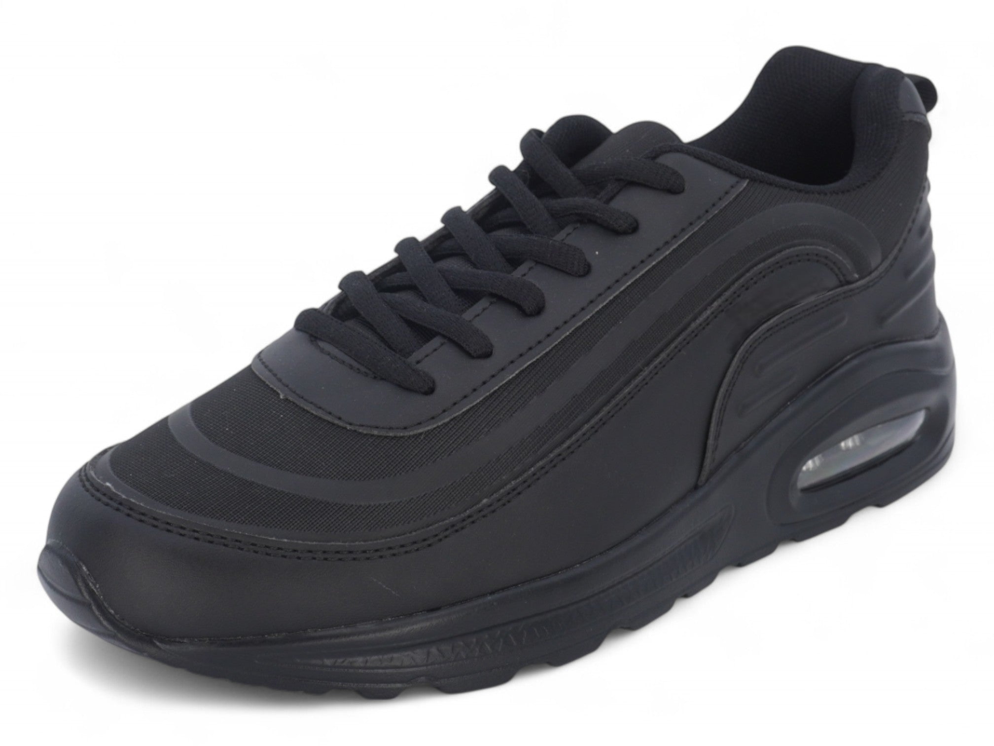 Men's Triple Black Bubble Sneaker