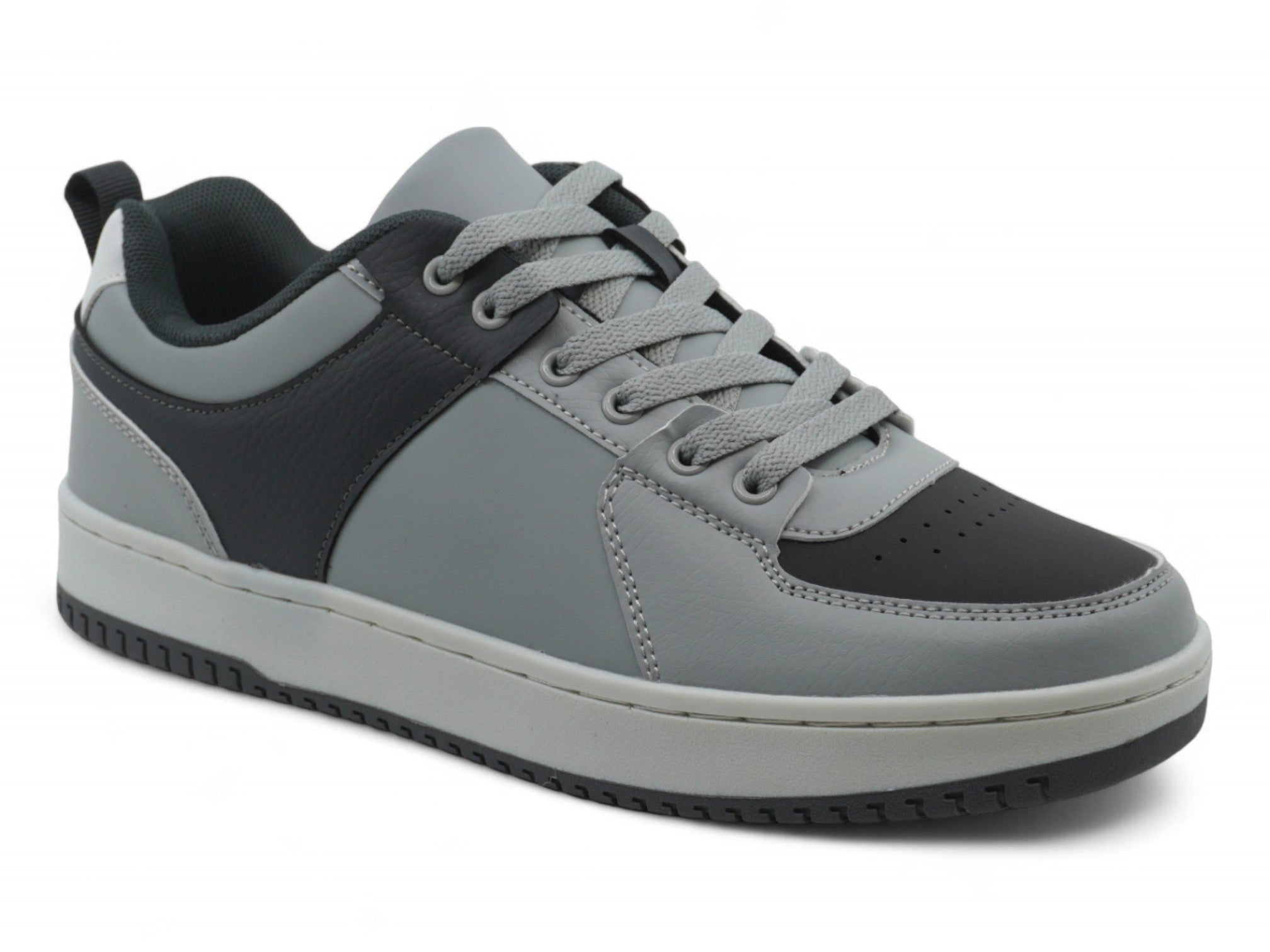 Men's Gray Low Top Classic Sneaker