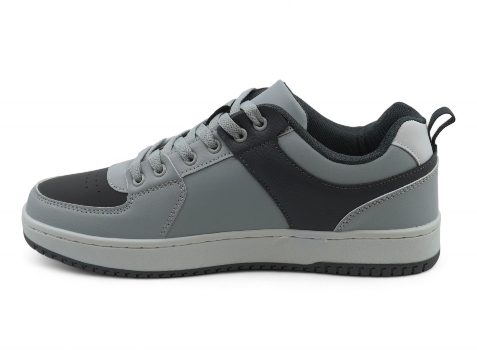 Men's Gray Low Top Classic Sneaker