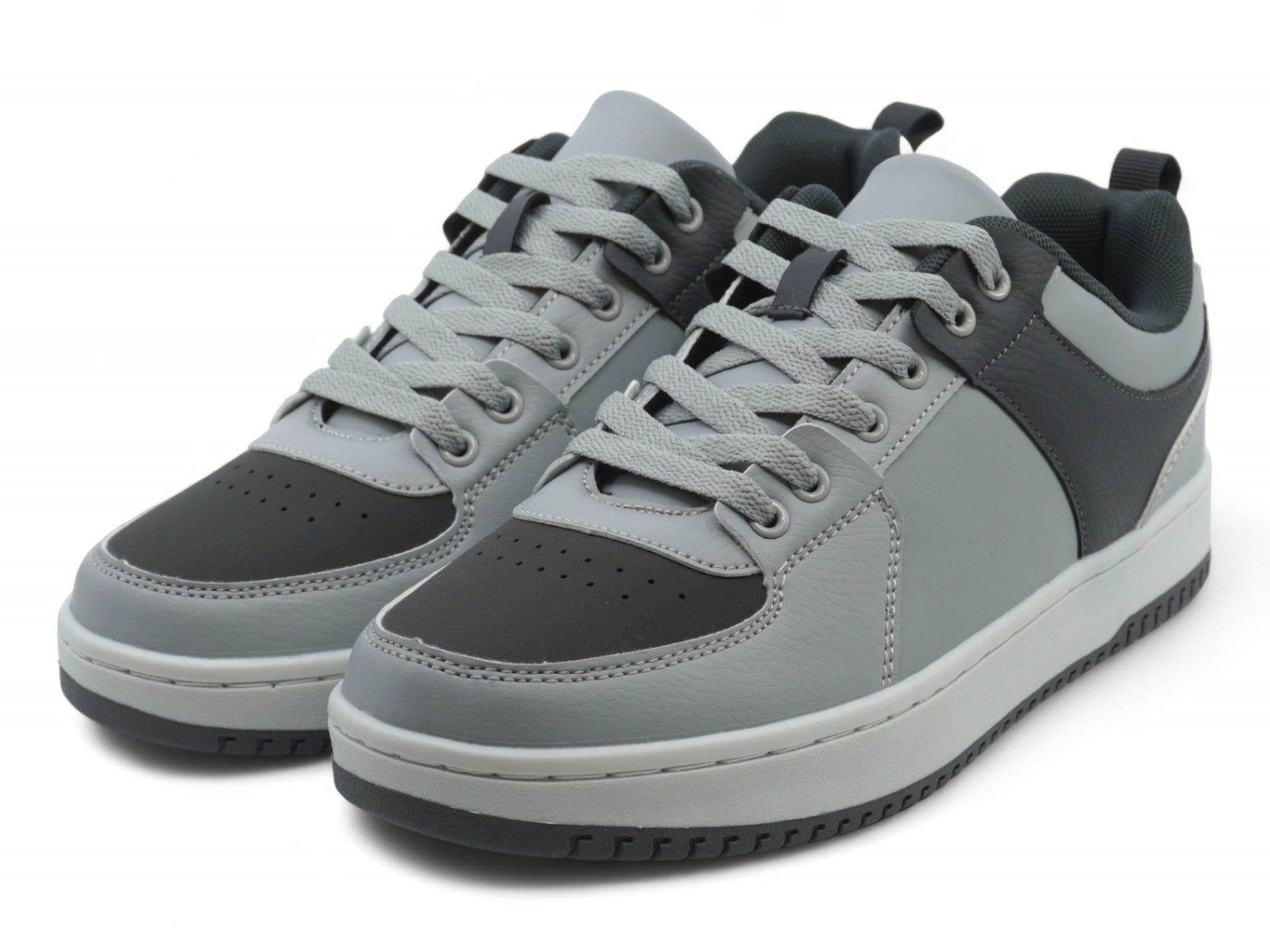 Men's Gray Low Top Classic Sneaker