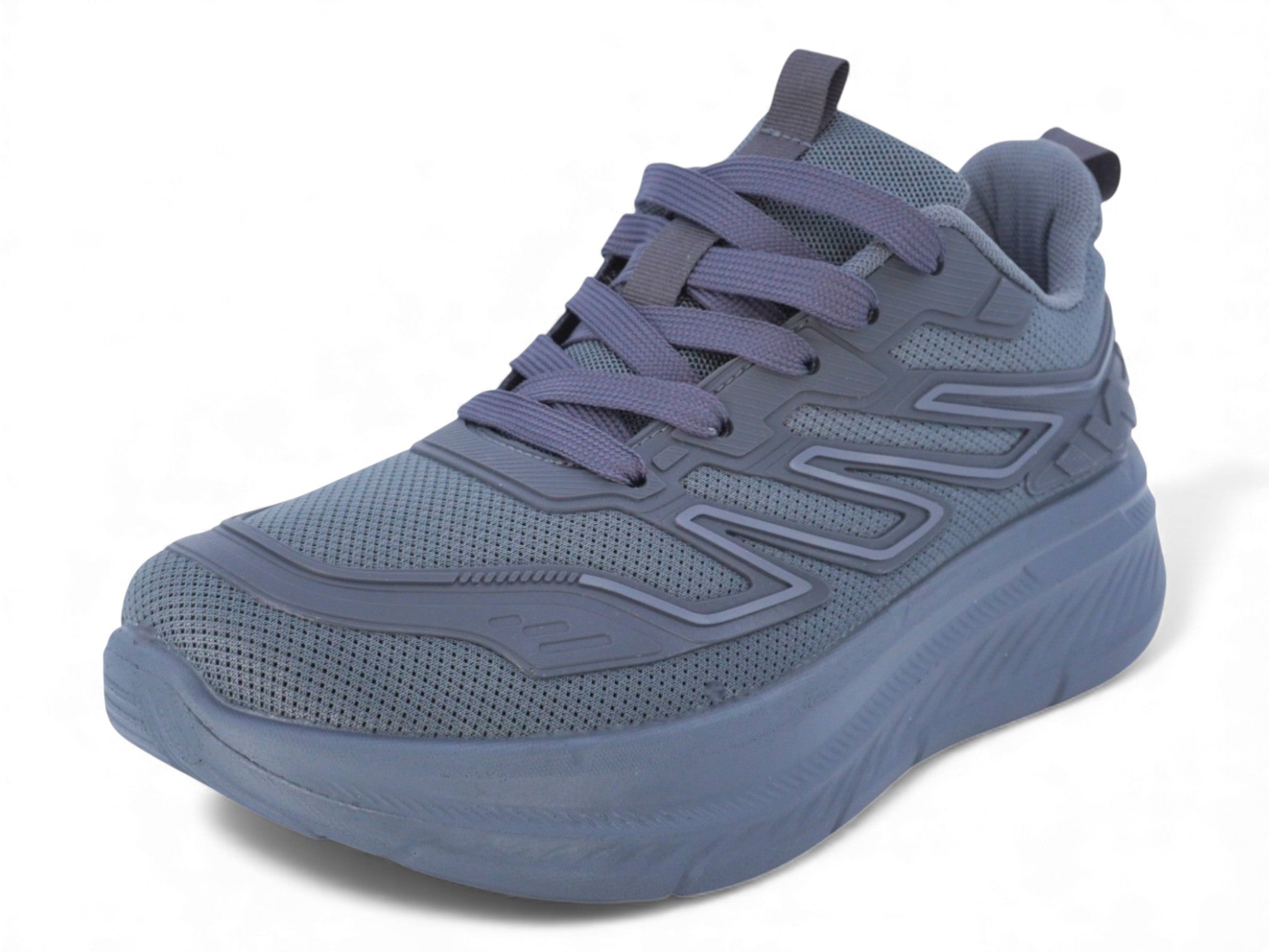 Men's Triple Gray Max Sole Sneaker