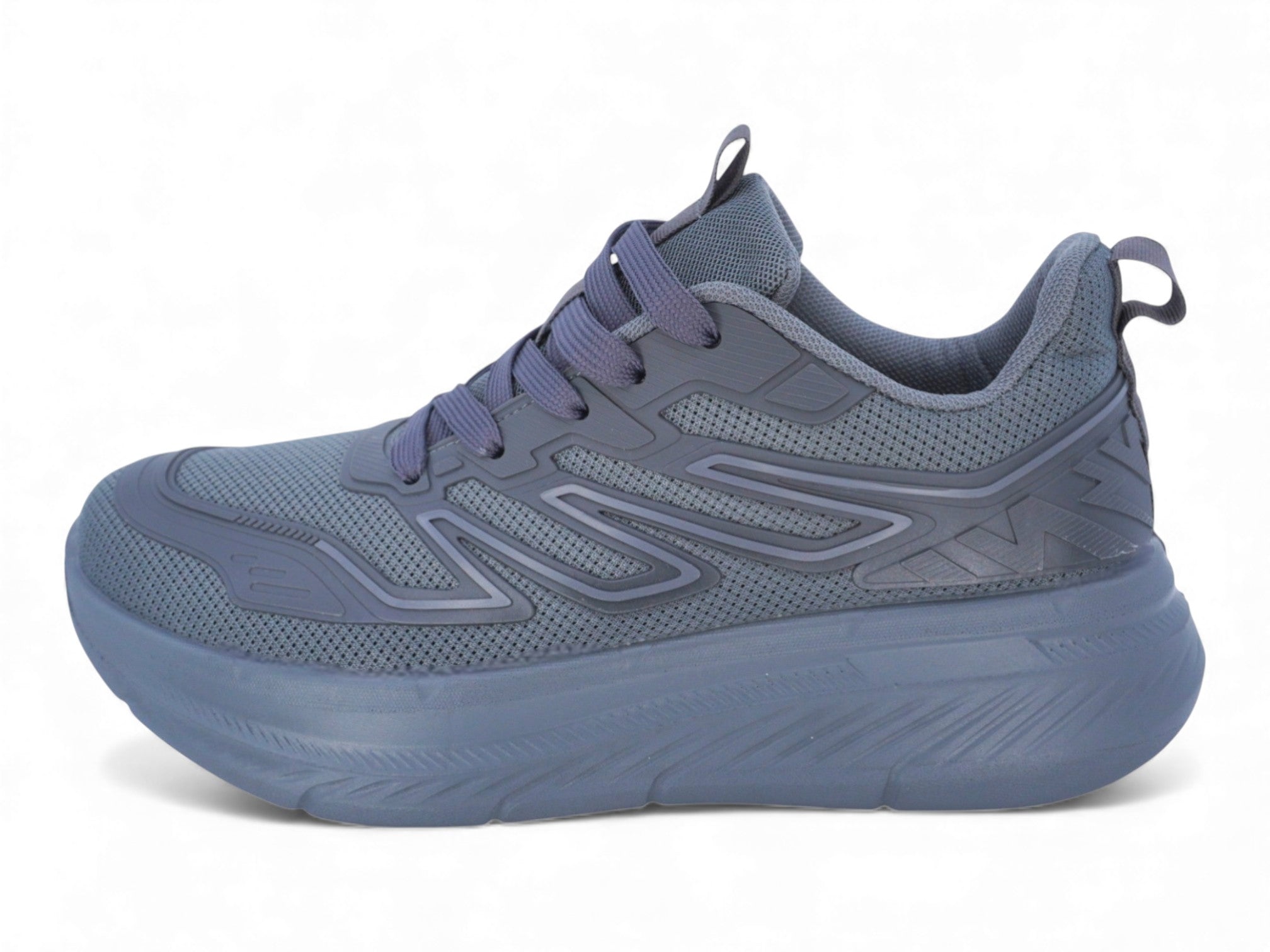 Men's Triple Gray Max Sole Sneaker