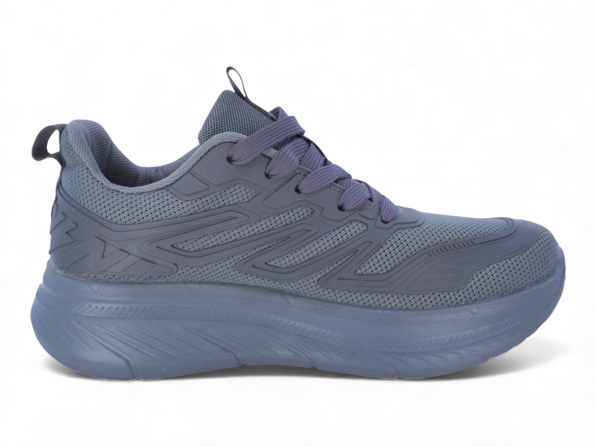 Men's Triple Gray Max Sole Sneaker