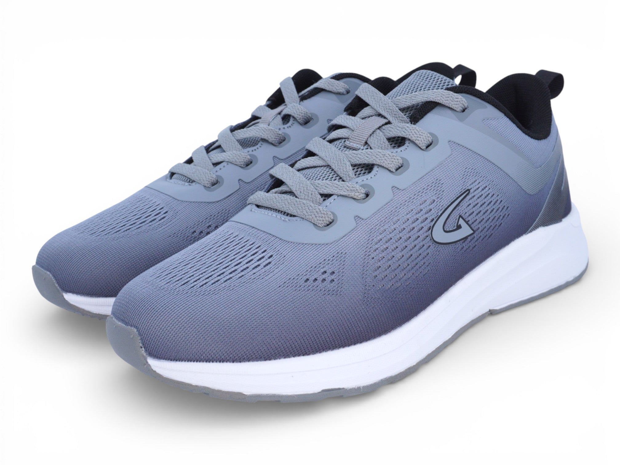 Men's Duo Tone Gray Flyknit Sneaker