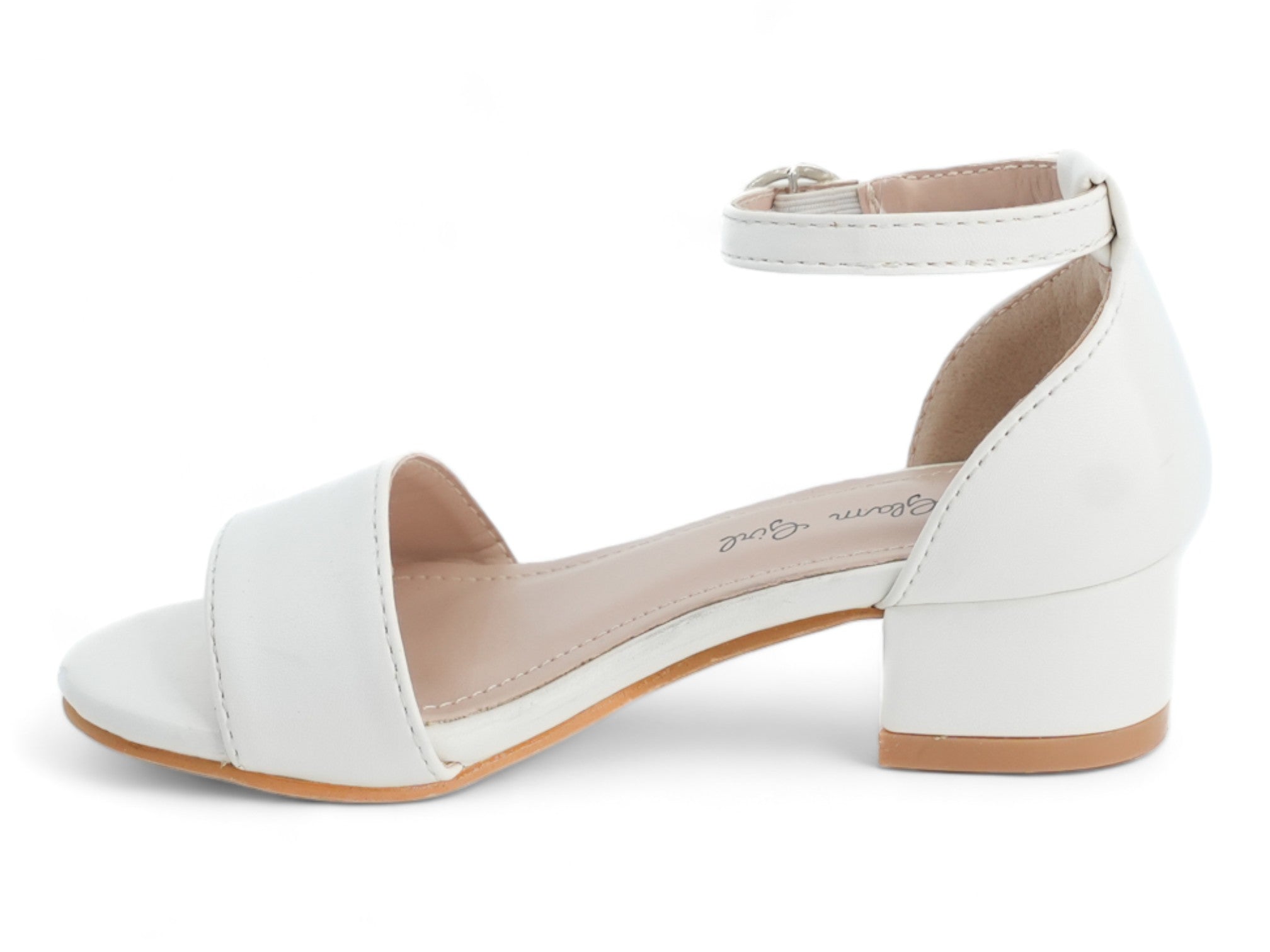 Girls' White Sarah Dress Shoe