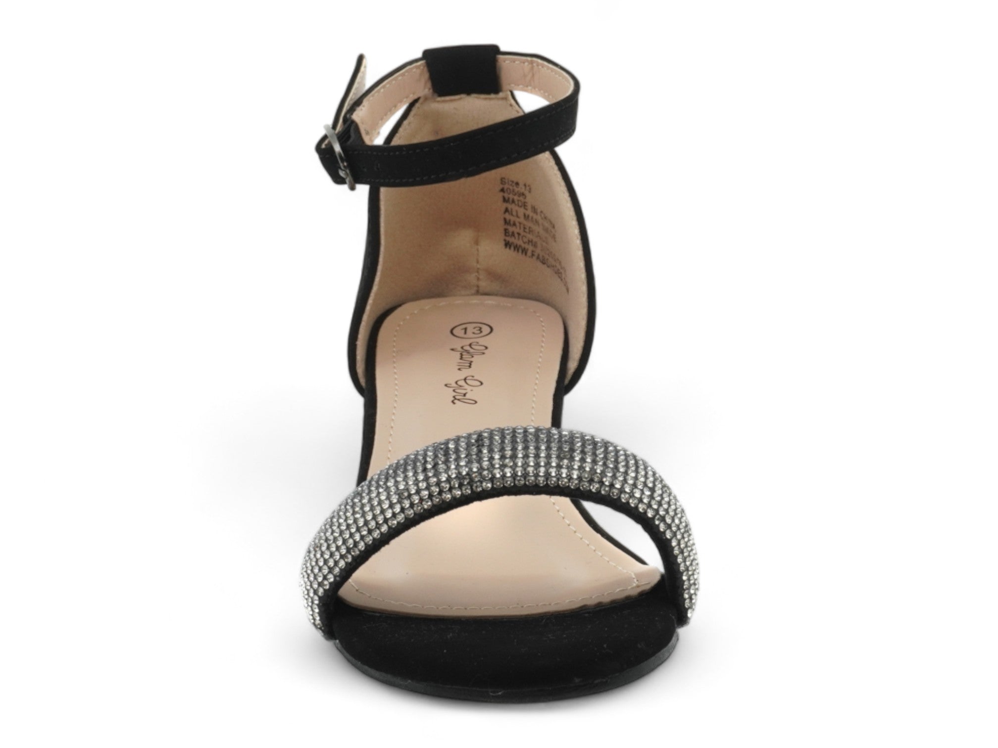 Girls' Black Marjorie Heel