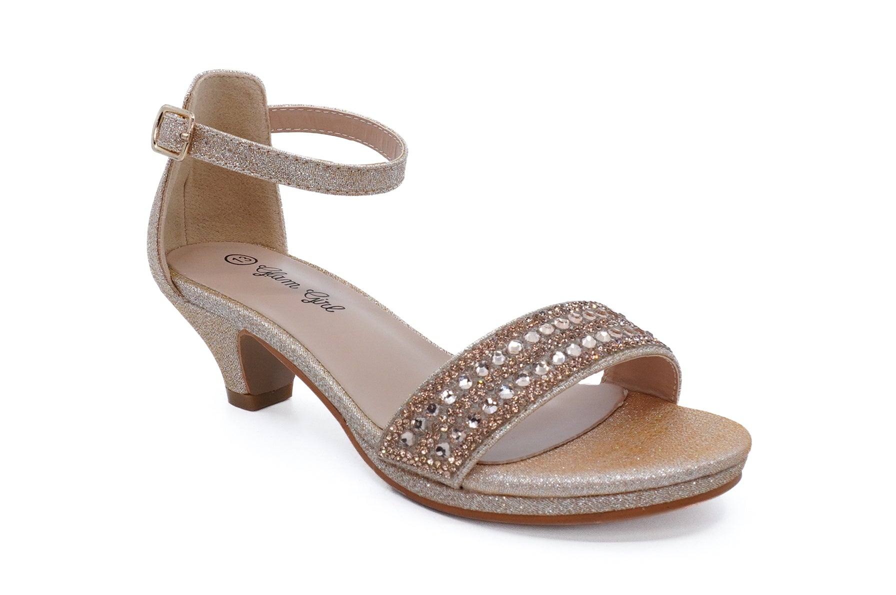 Girls' Rose Gold Nerea Dress Shoe