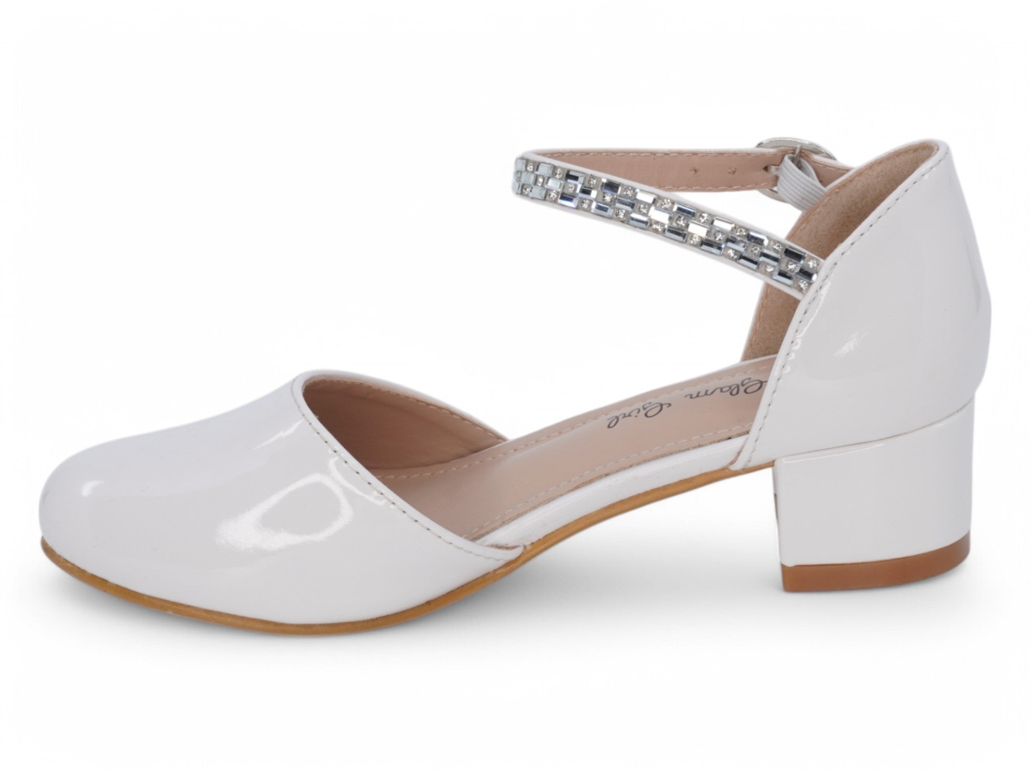 Girls White Graciela Dress Shoe