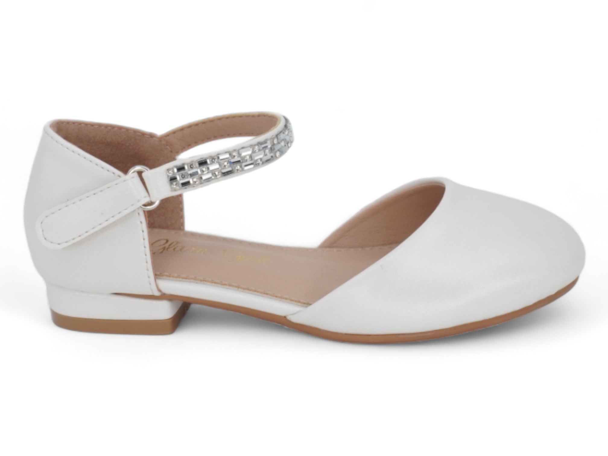 Girls' White D'Andra Dress Shoe