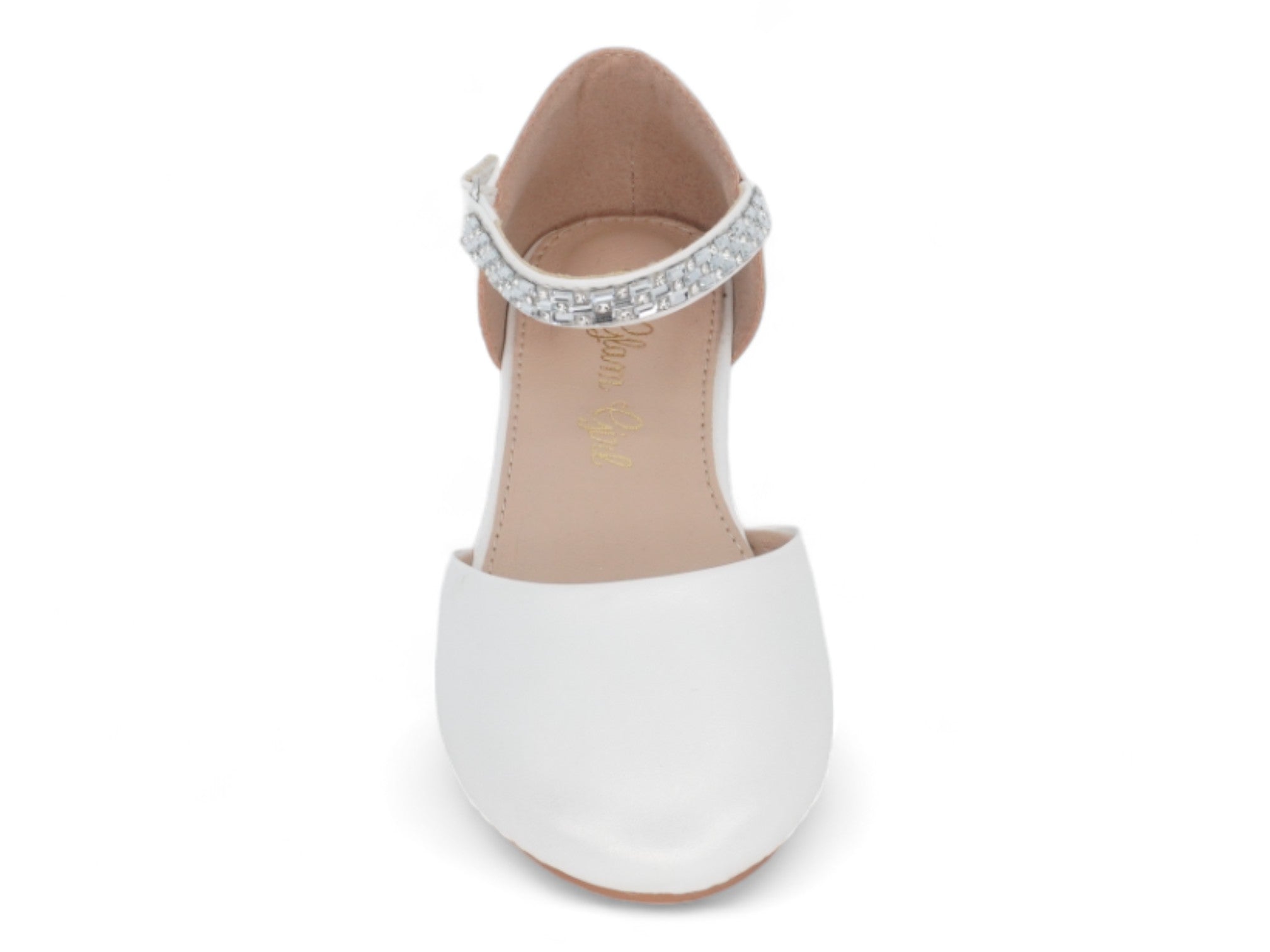 Girls' White D'Andra Dress Shoe