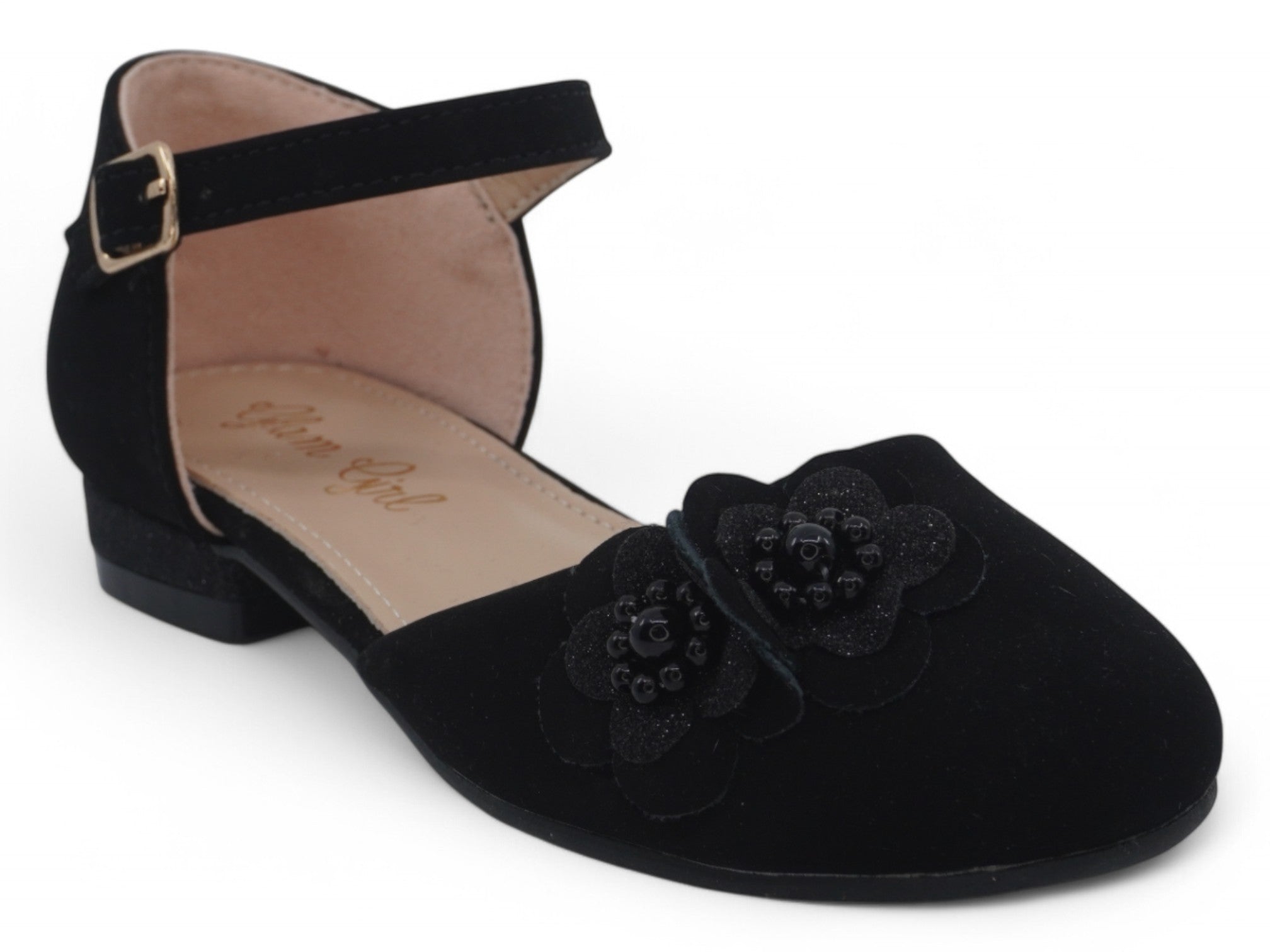 Girls' Black Emily Dress Shoe