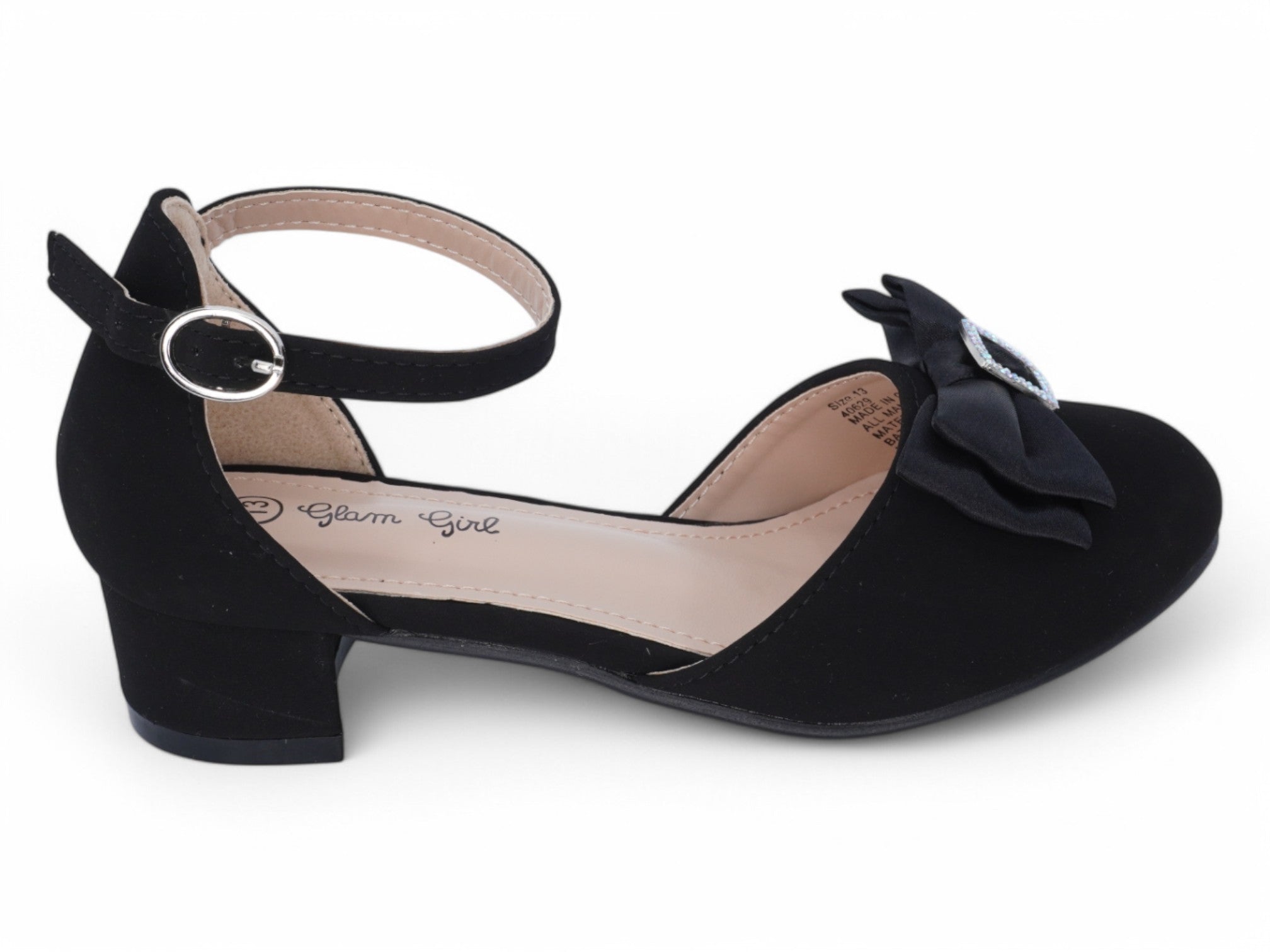 Girls' Black Lauren Dress Shoe