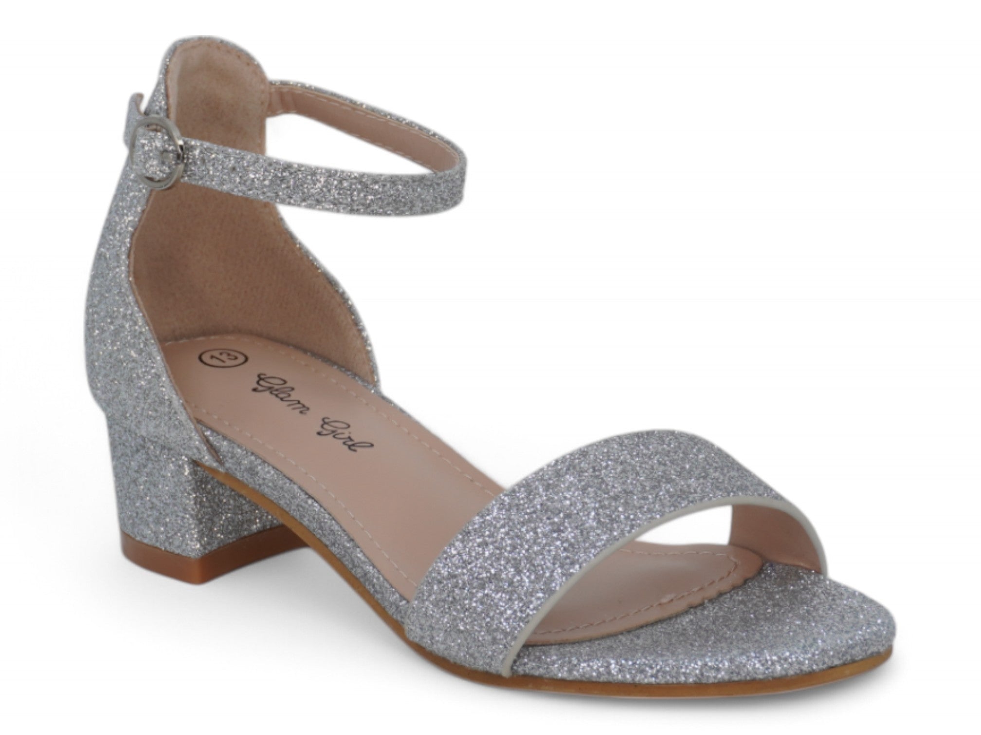 Girls' Silver Celina Dress Shoe