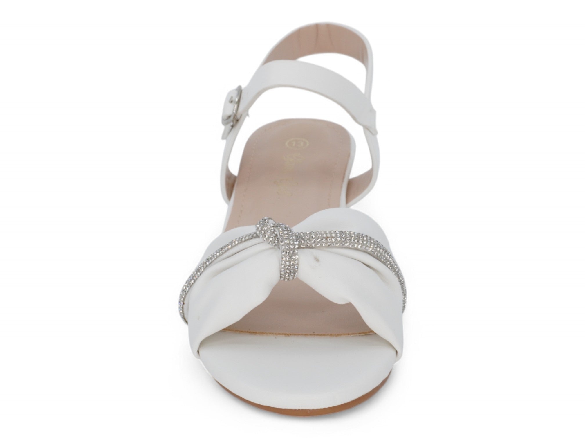 Girls' White Rui Dress Shoe