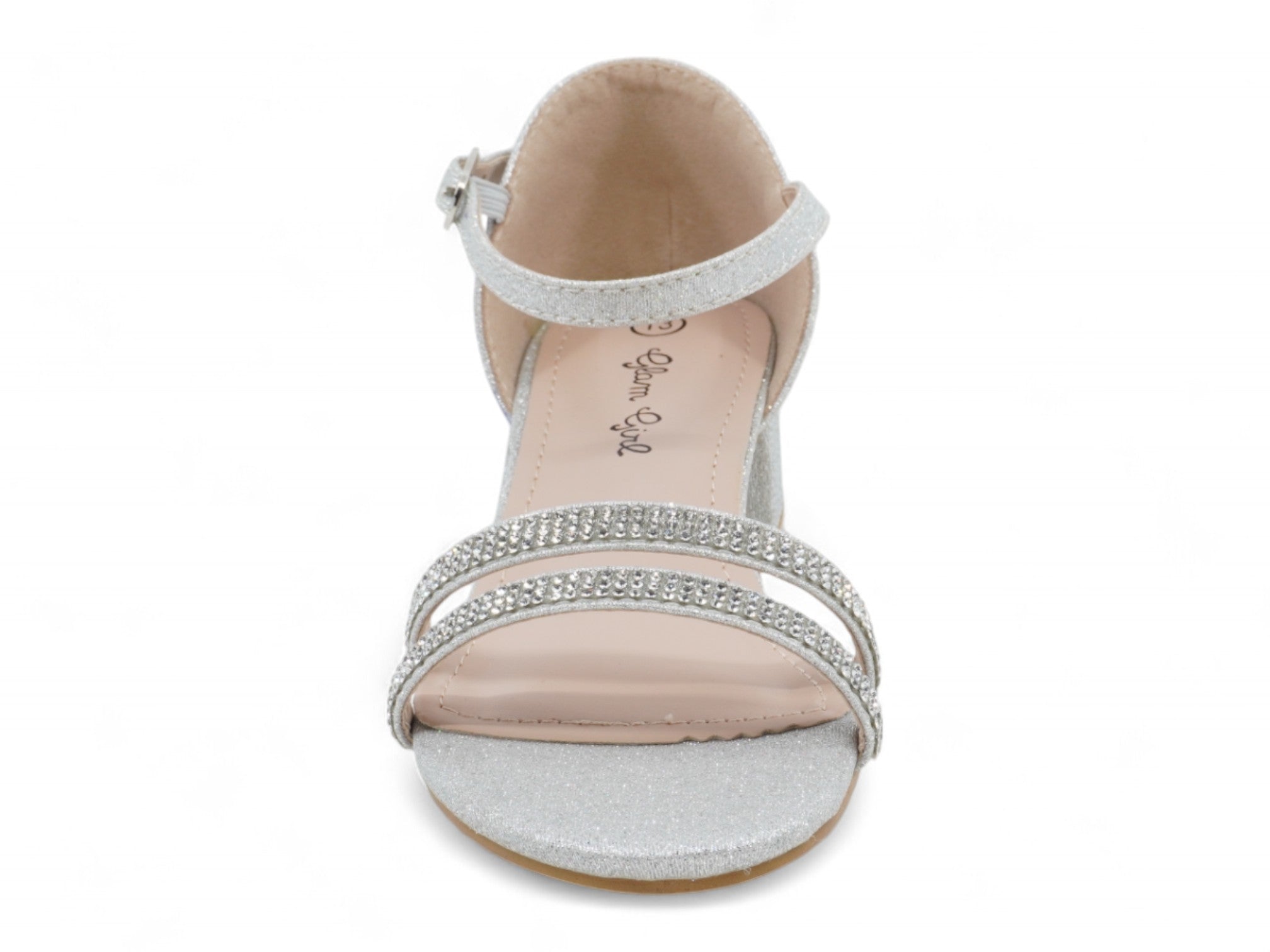 Girls' Silver Lamore Dress Shoe