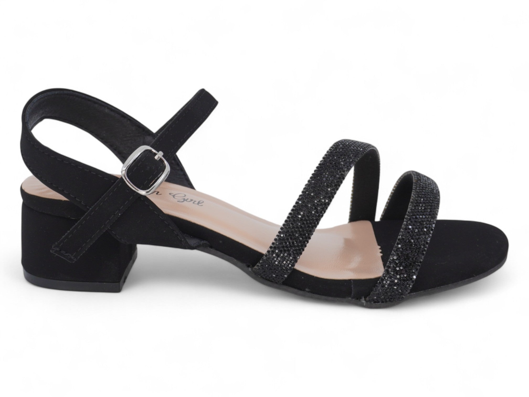 Girls' Black Kai Heel