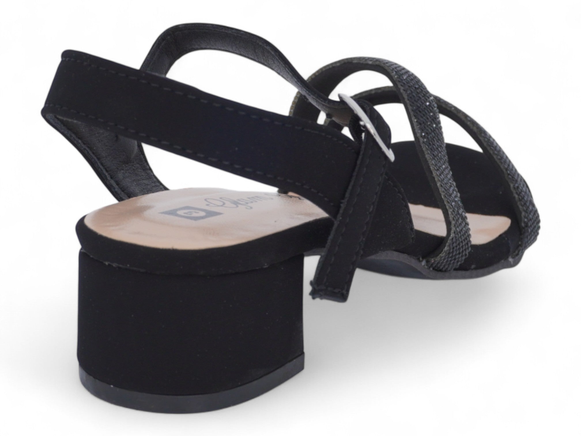 Girls' Black Kai Heel