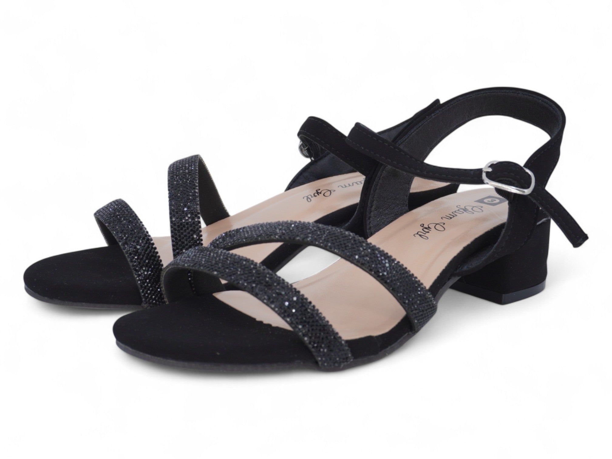 Girls' Black Kai Heel