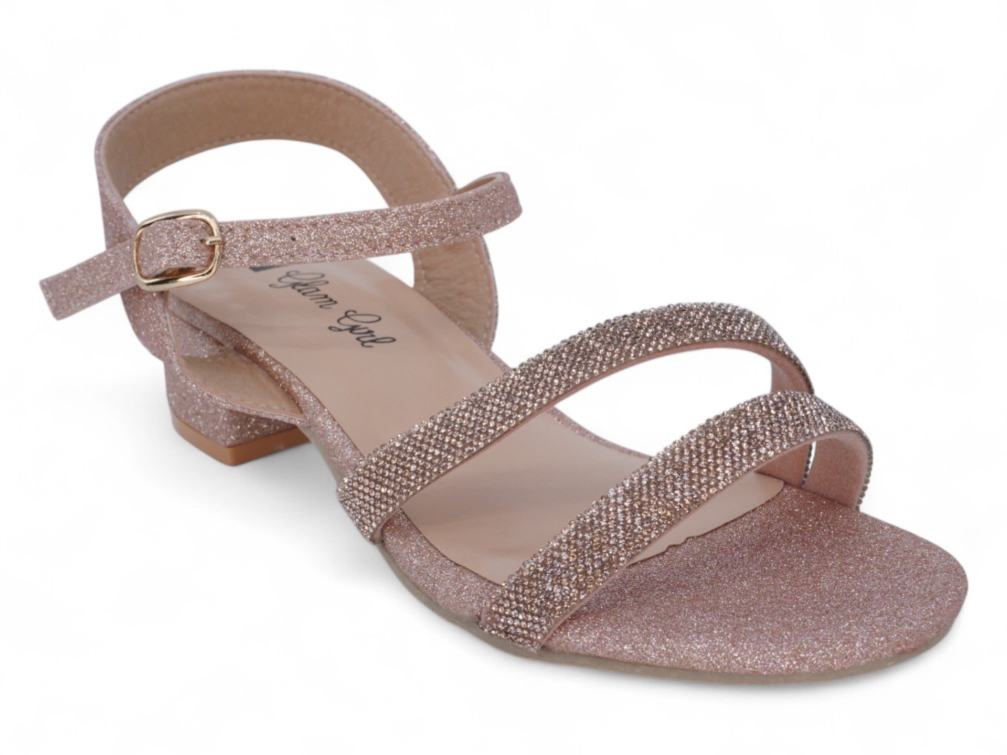 Girls' Rose Gold Kai Heel