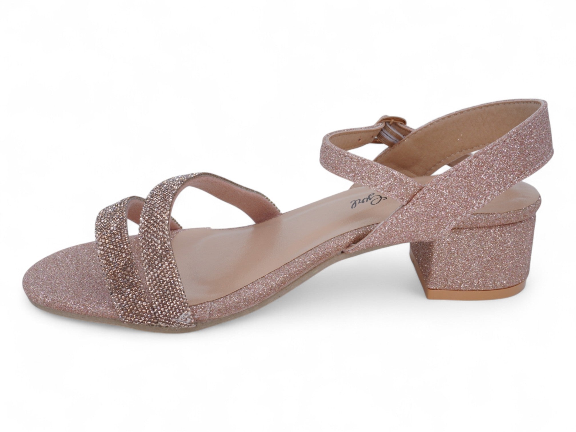 Girls' Rose Gold Kai Heel