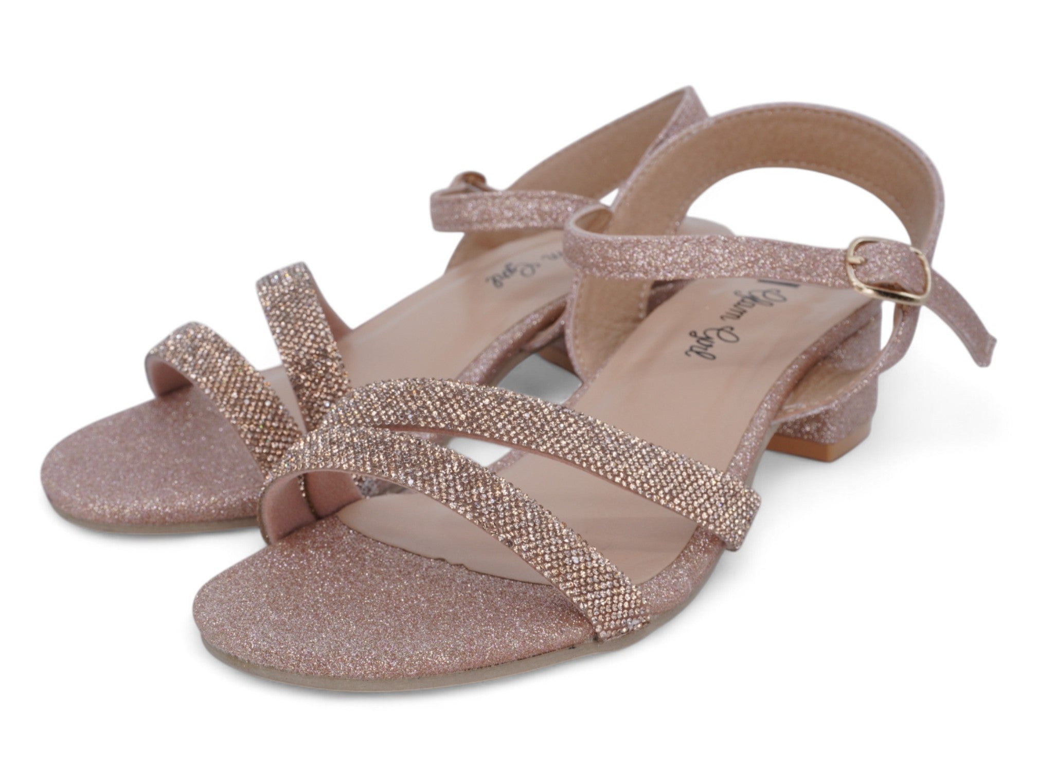 Girls' Rose Gold Kai Heel