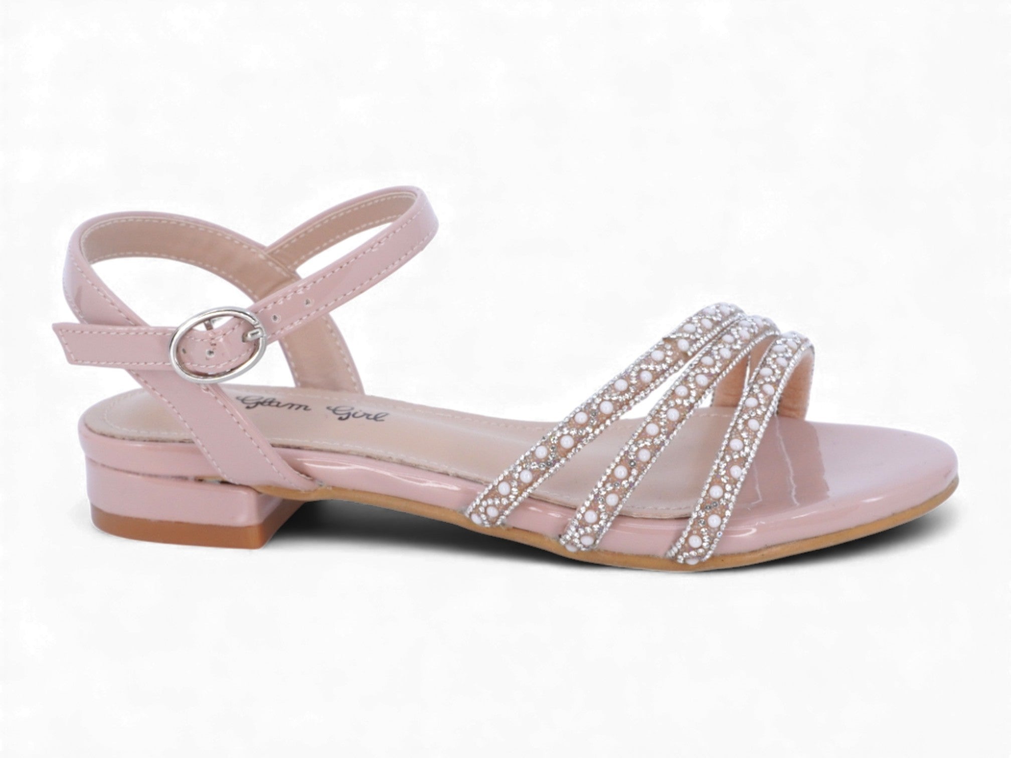 Girls' Pink Patent Camila Pump