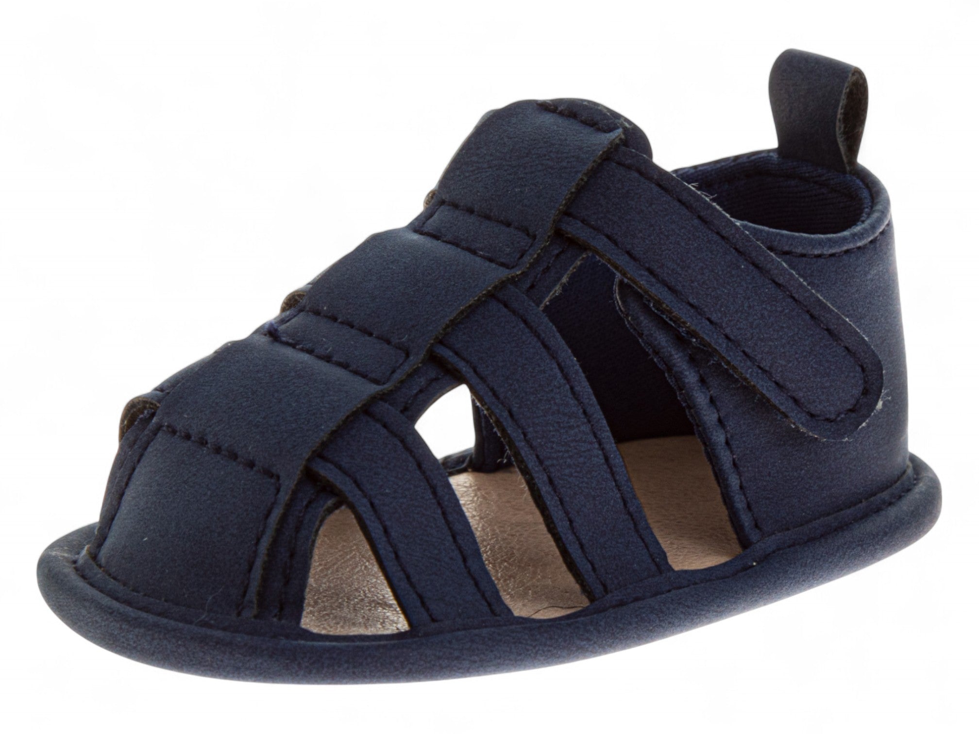 Infants Navy Fisherman SoftSole Sandal