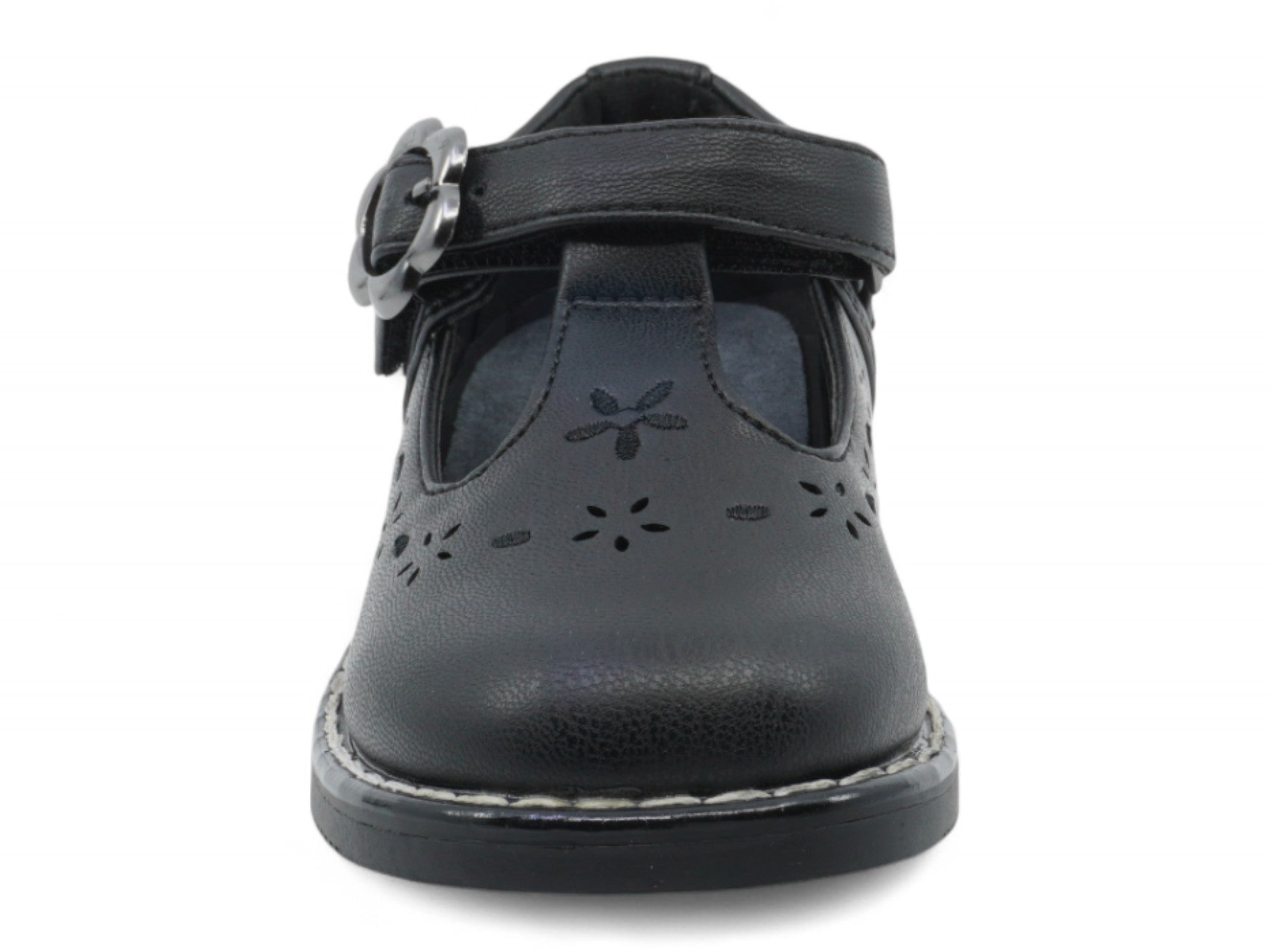 Toddler Black Abby School Shoe