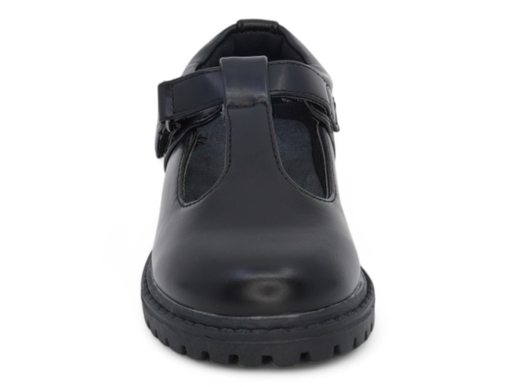 Toddler Black Eliana T-Strap School Shoe