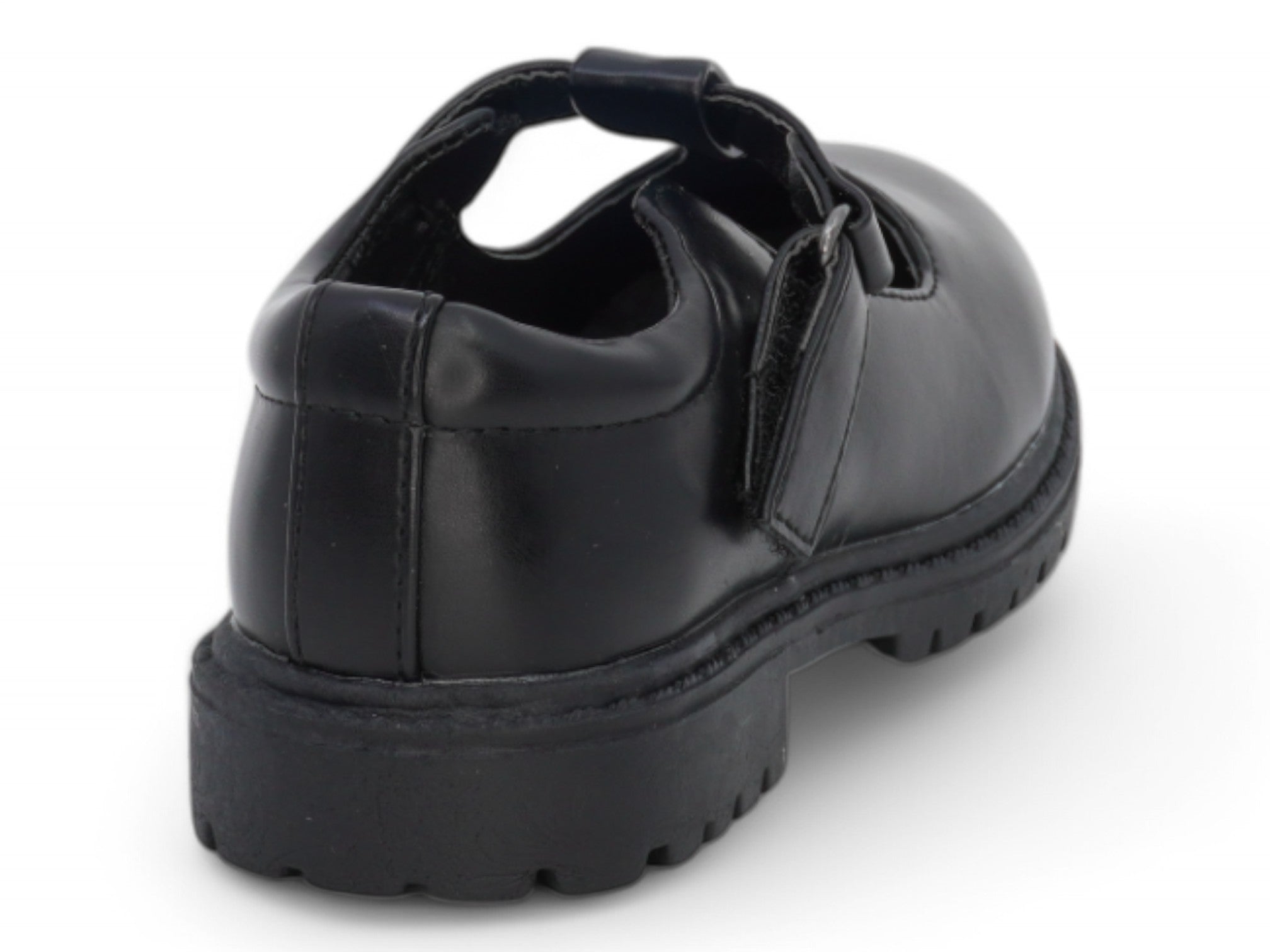 Toddler Black Eliana T-Strap School Shoe