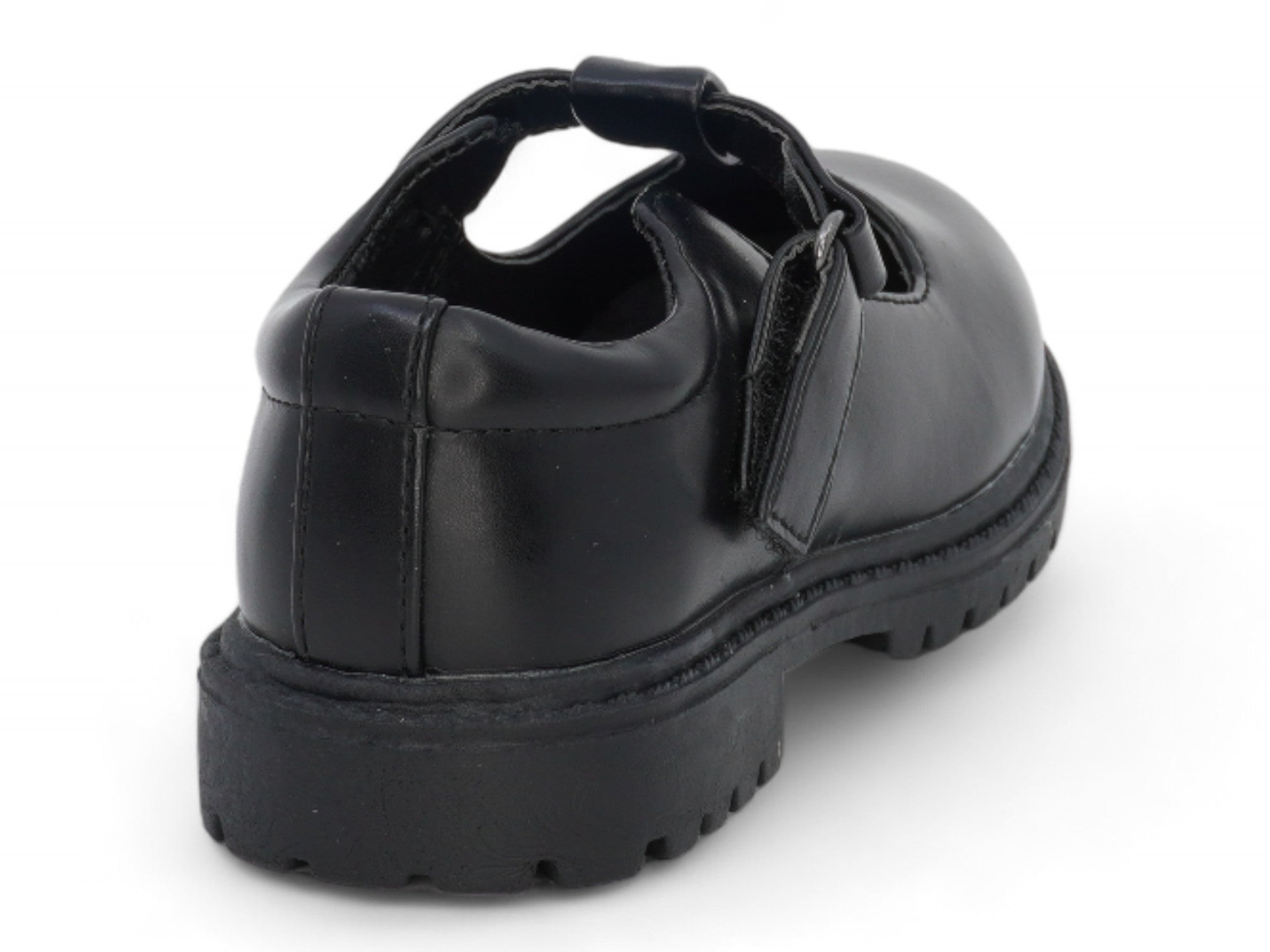 Toddler Black Eliana T-Strap School Shoe