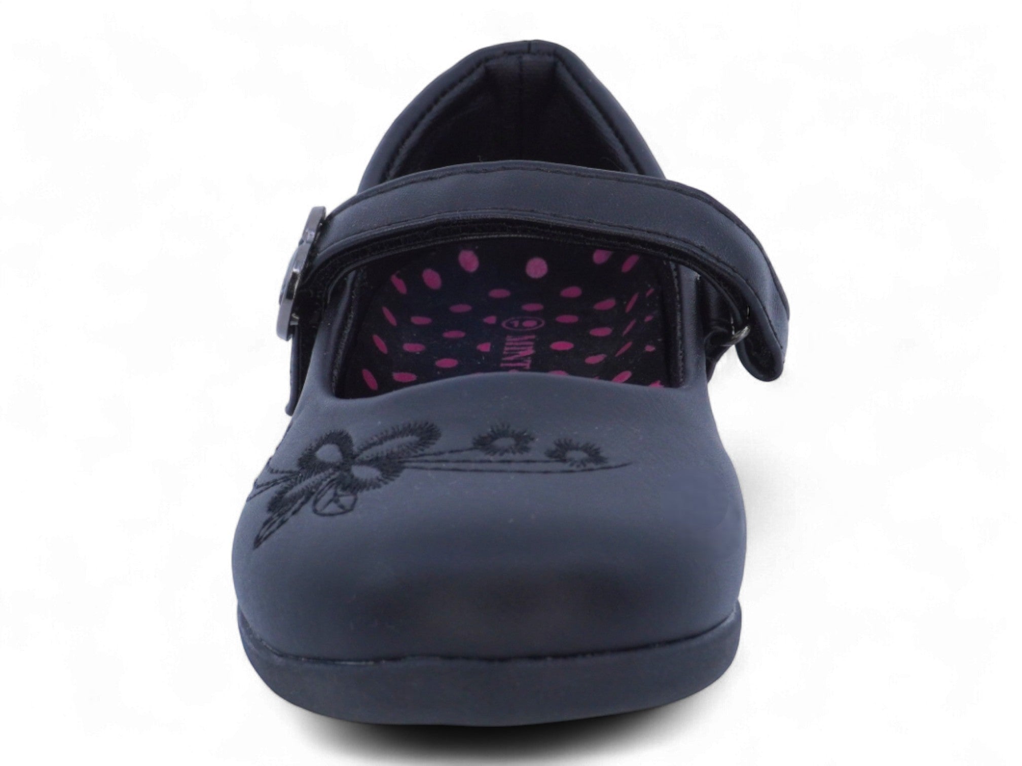 Girls' Black Myla School Shoe