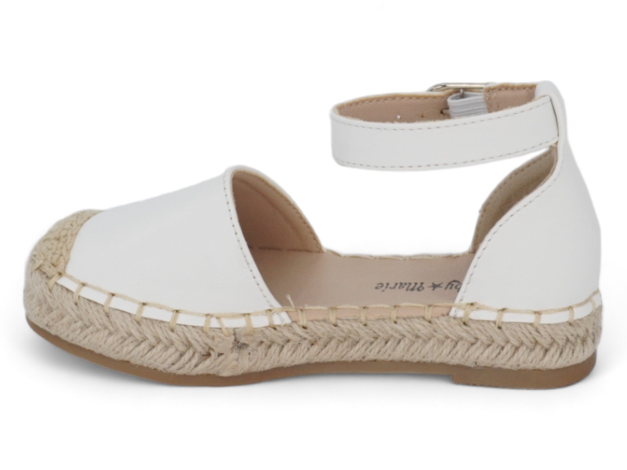 Toddler White Espadrille