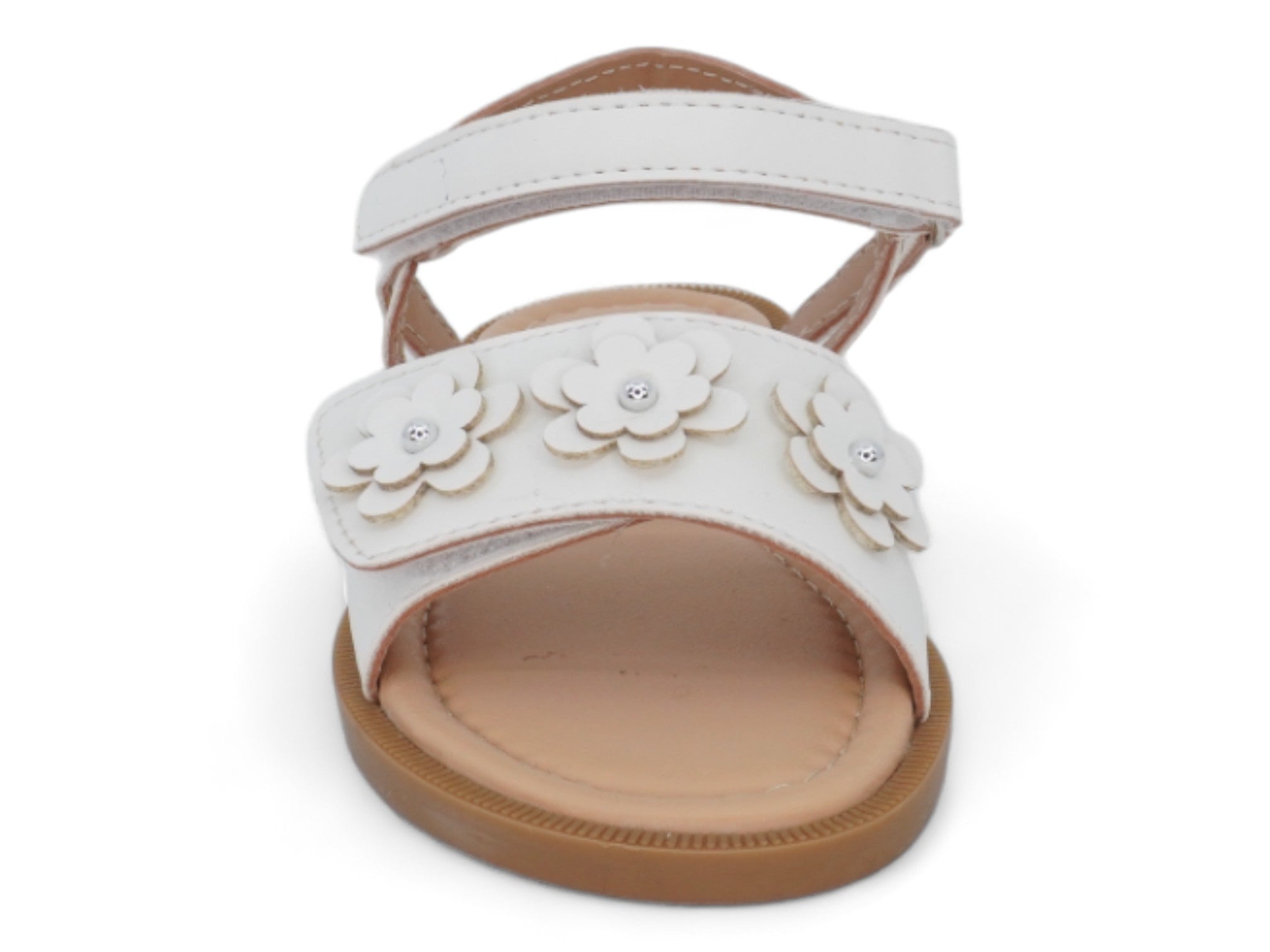 Toddler White Sophia Sandal