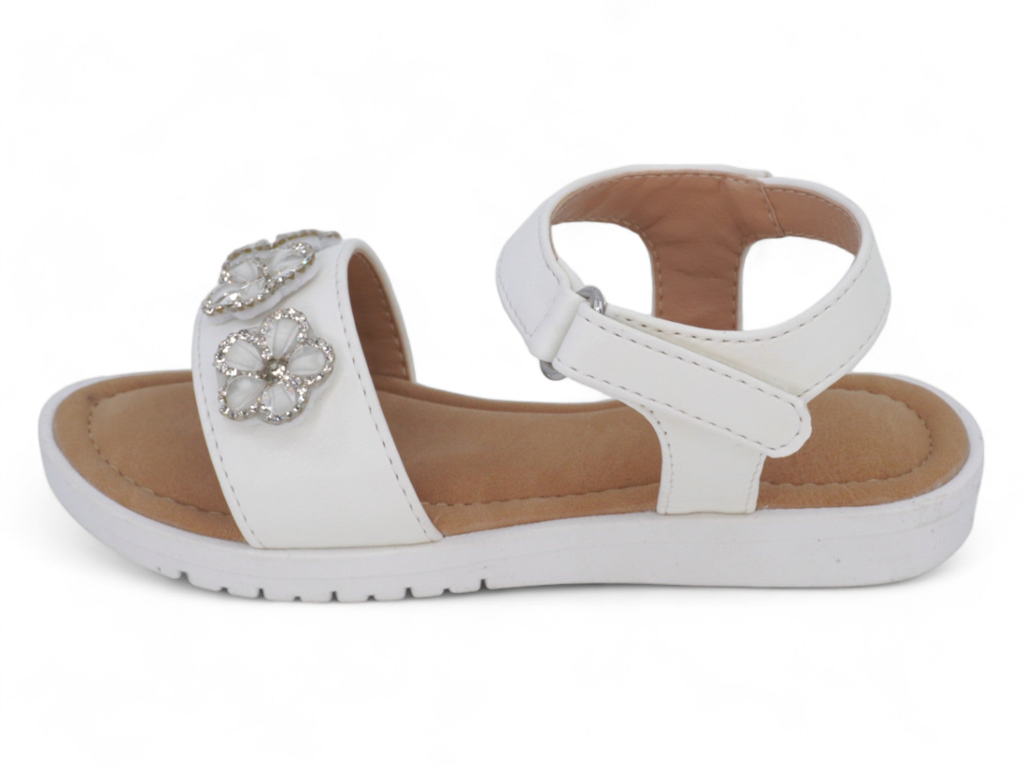 Toddler White Winnie Sandal